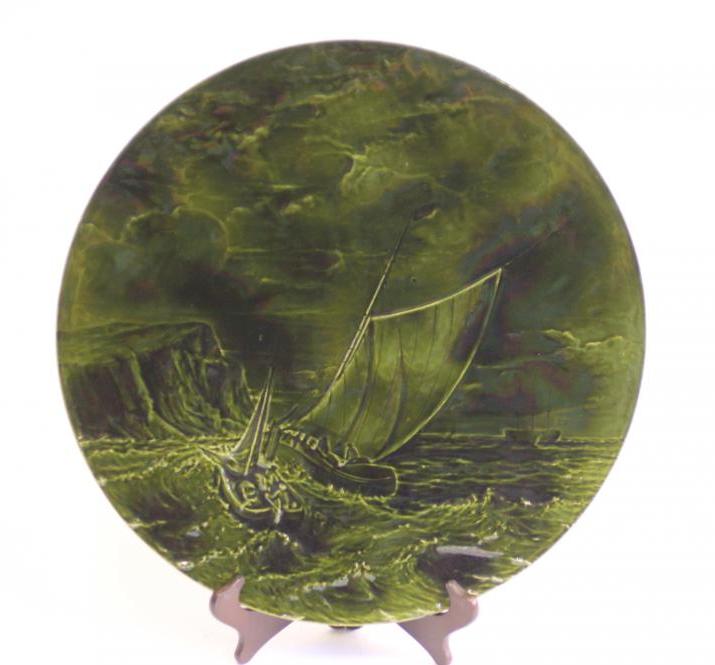 A BURMANTOFTS "FAIENCE" PLAQUE Image