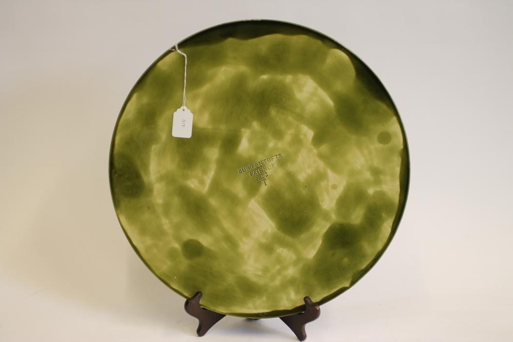 A BURMANTOFTS "FAIENCE" PLAQUE Image