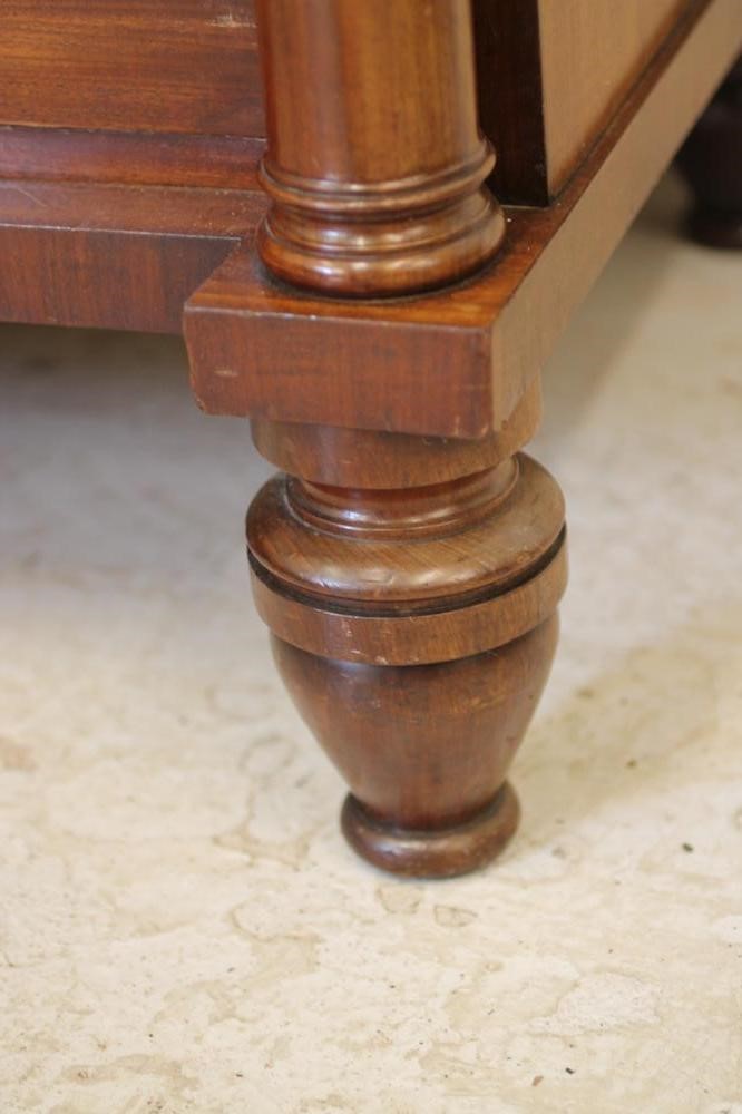 A GEORGE IV MAHOGANY  CHEST Image