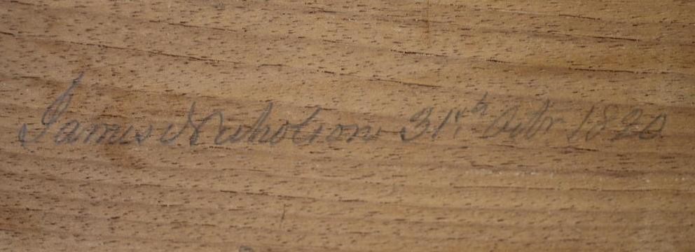 A GEORGE IV MAHOGANY  CHEST Image