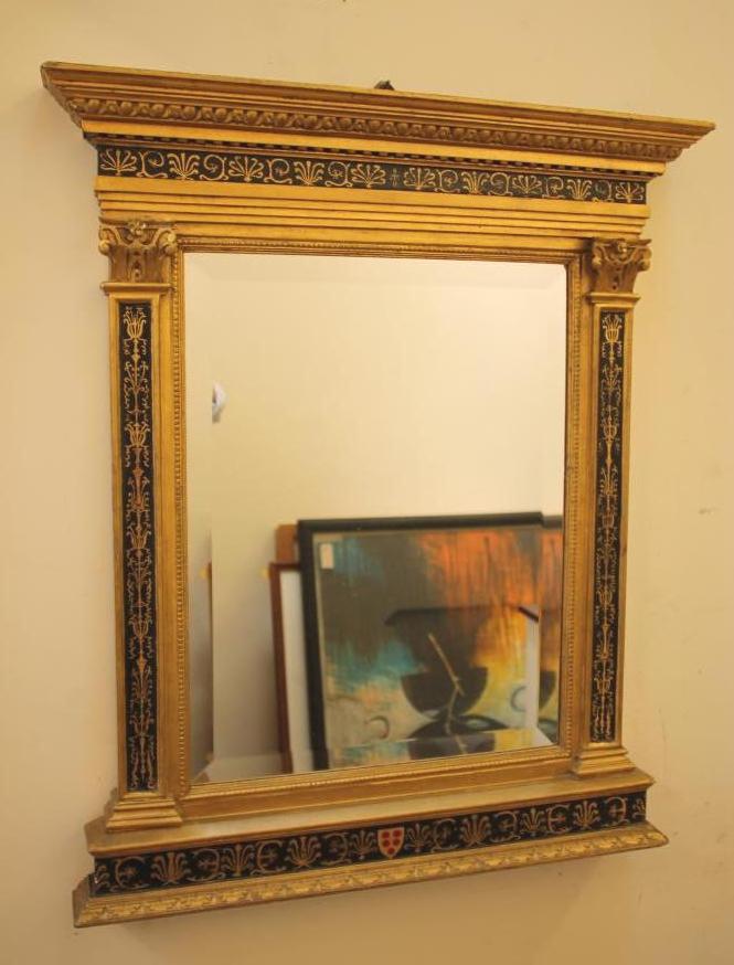A GILT WOOD PIER GLASS Image