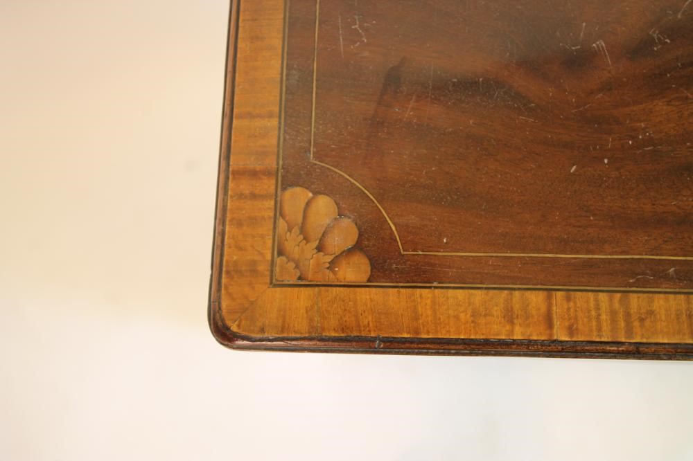 A SMALL MAHOGANY CHEST Image