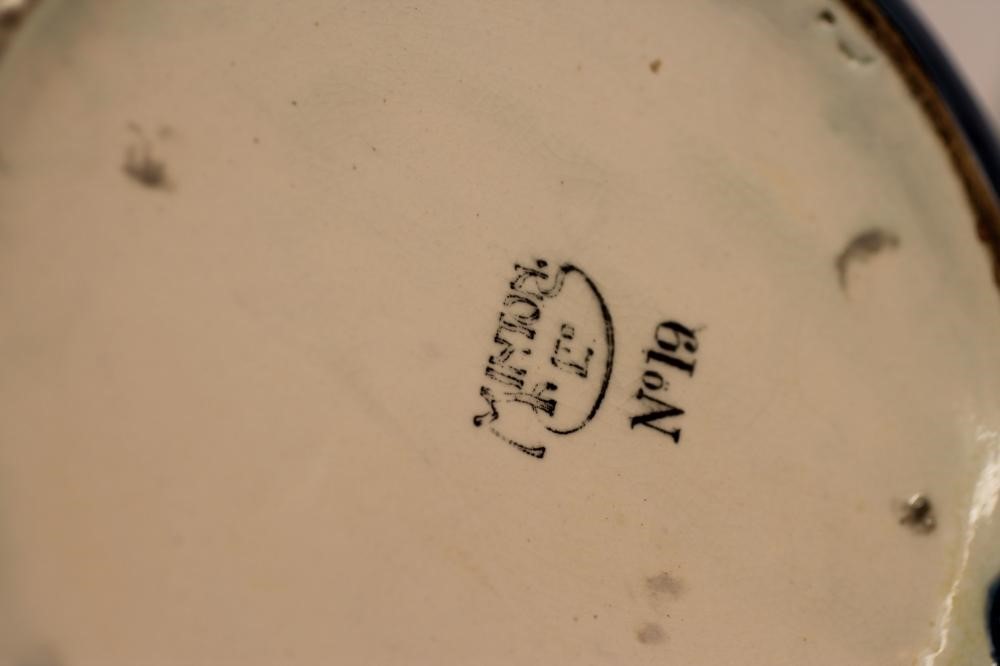 A MINTONS LTD. POTTERY SECESSIONIST TOILET JUG AND BOWL Image