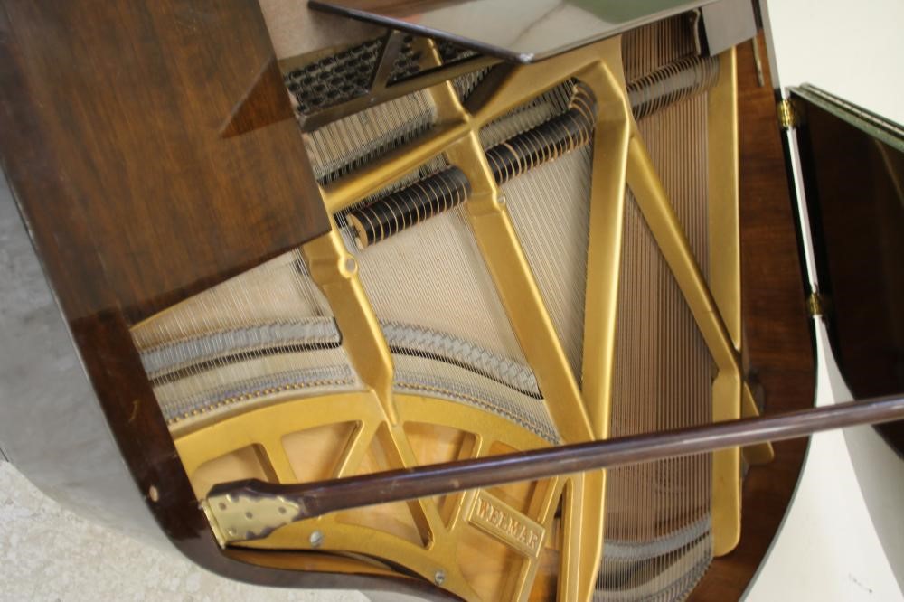 A MAHOGANY CASED BABY GRAND WELMAR PIANO by Bluthner & Co Image