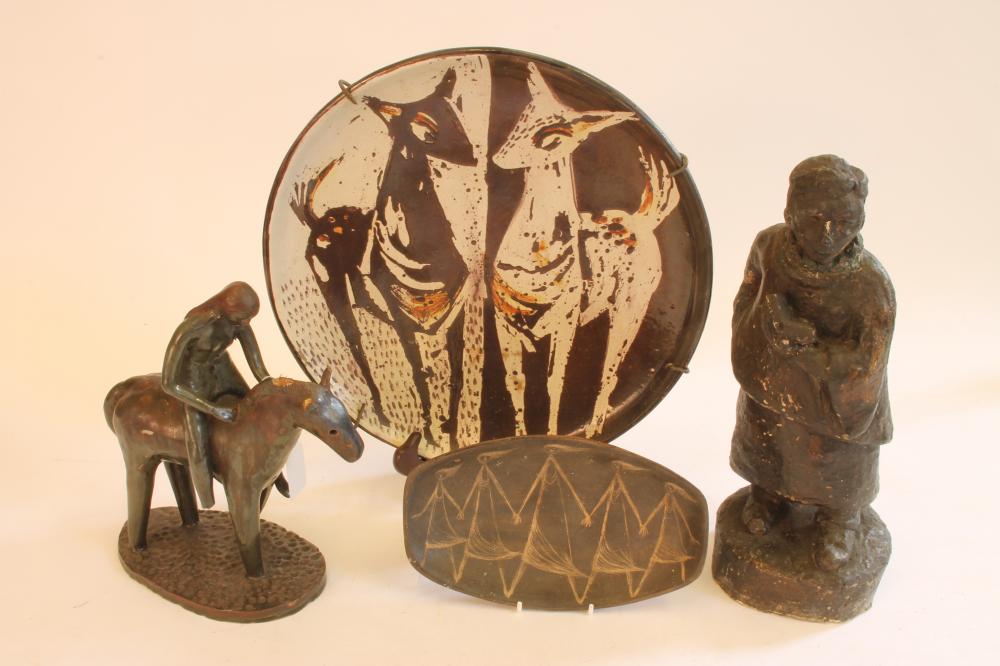 A COLLECTION OF STUDIO POTTERY Image