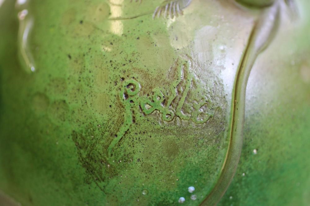 A GALLE MARQUETERIE-DE-VERRE MARTELE GLASS JUG Image