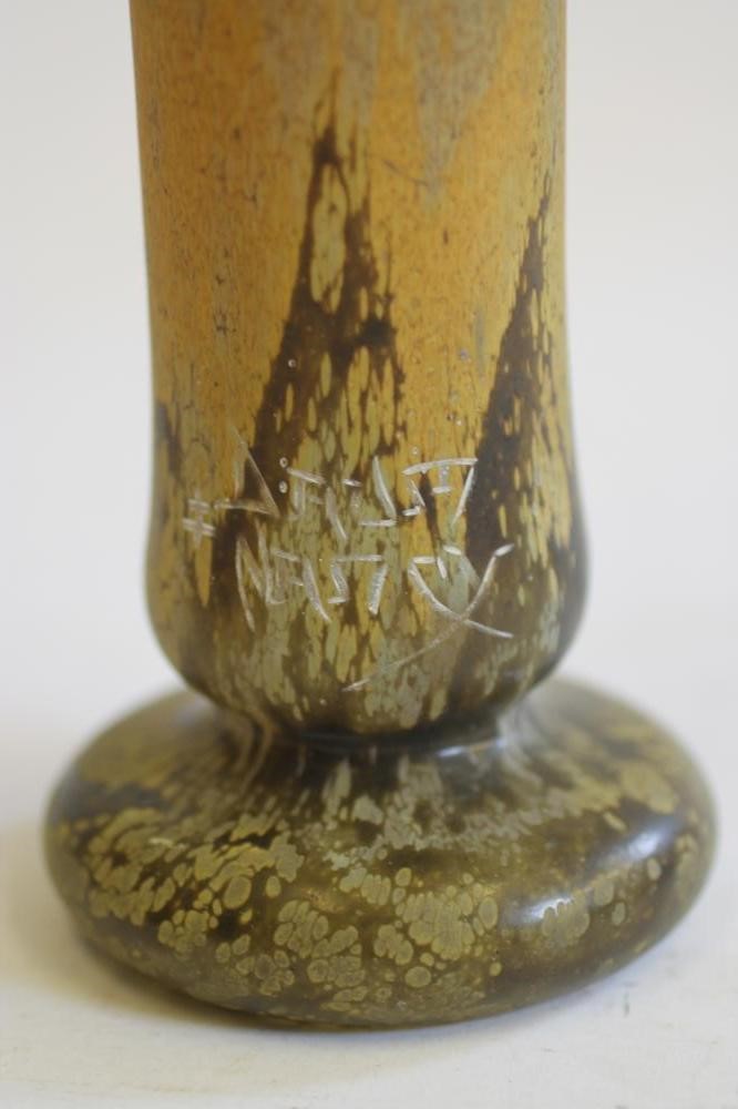 A DAUM GLASS VASE Image