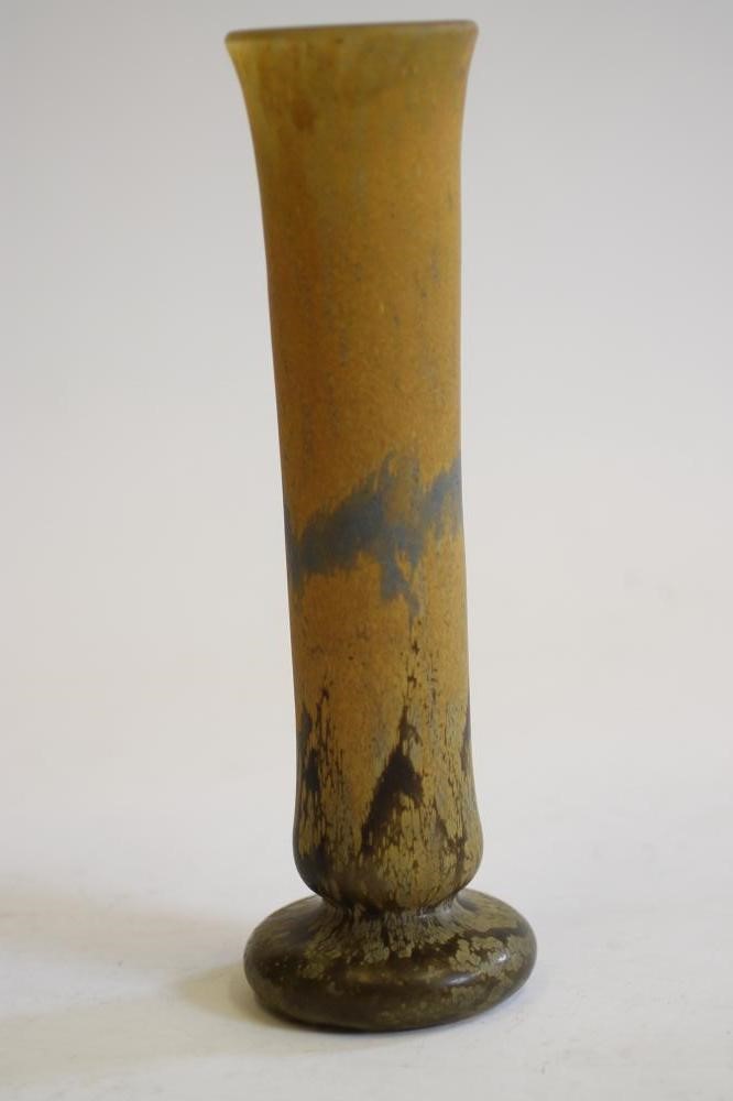 A DAUM GLASS VASE Image