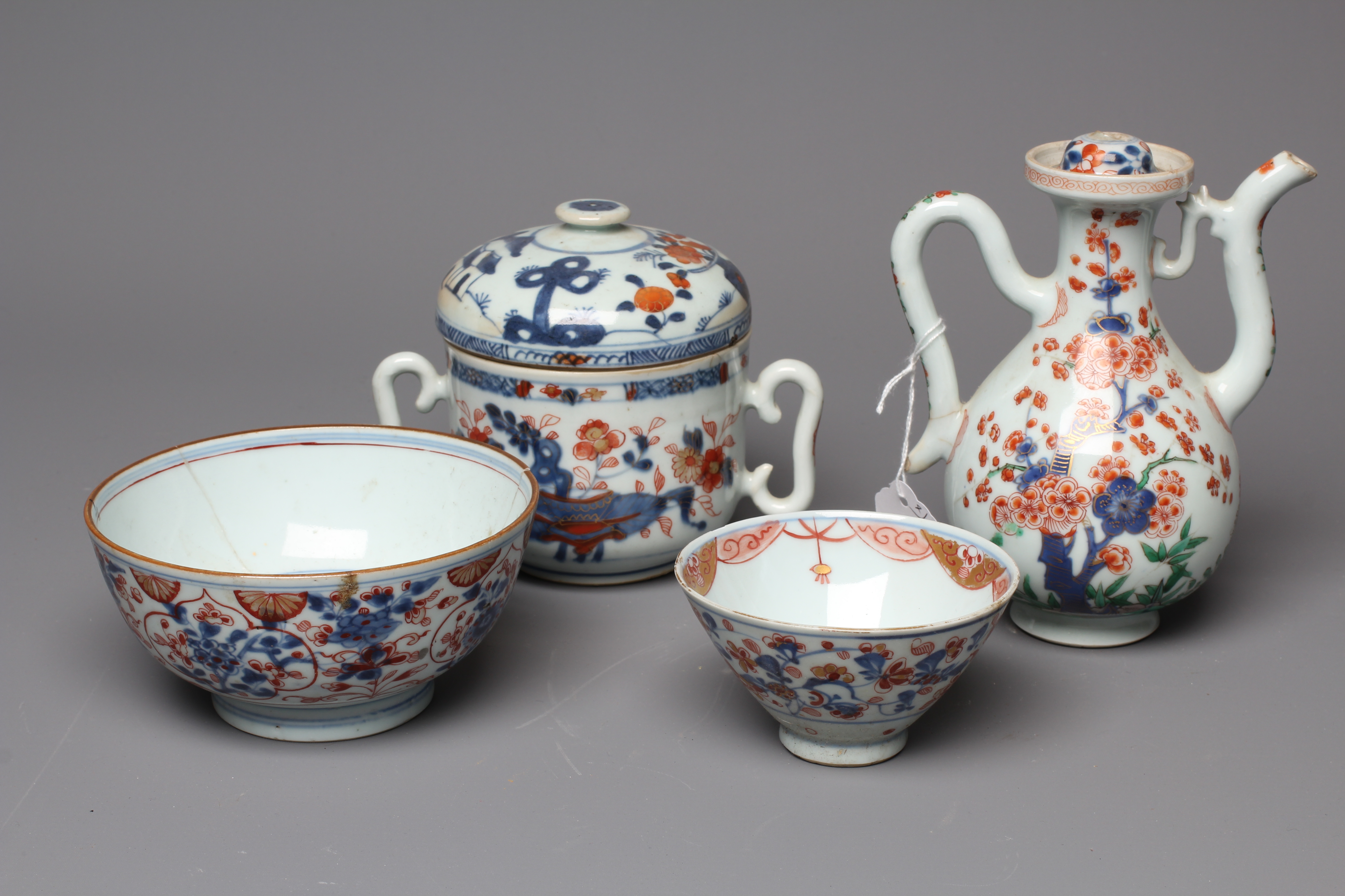 A COLLECTION OF CHINESE IMARI PORCELAIN, probably European decorated, Image