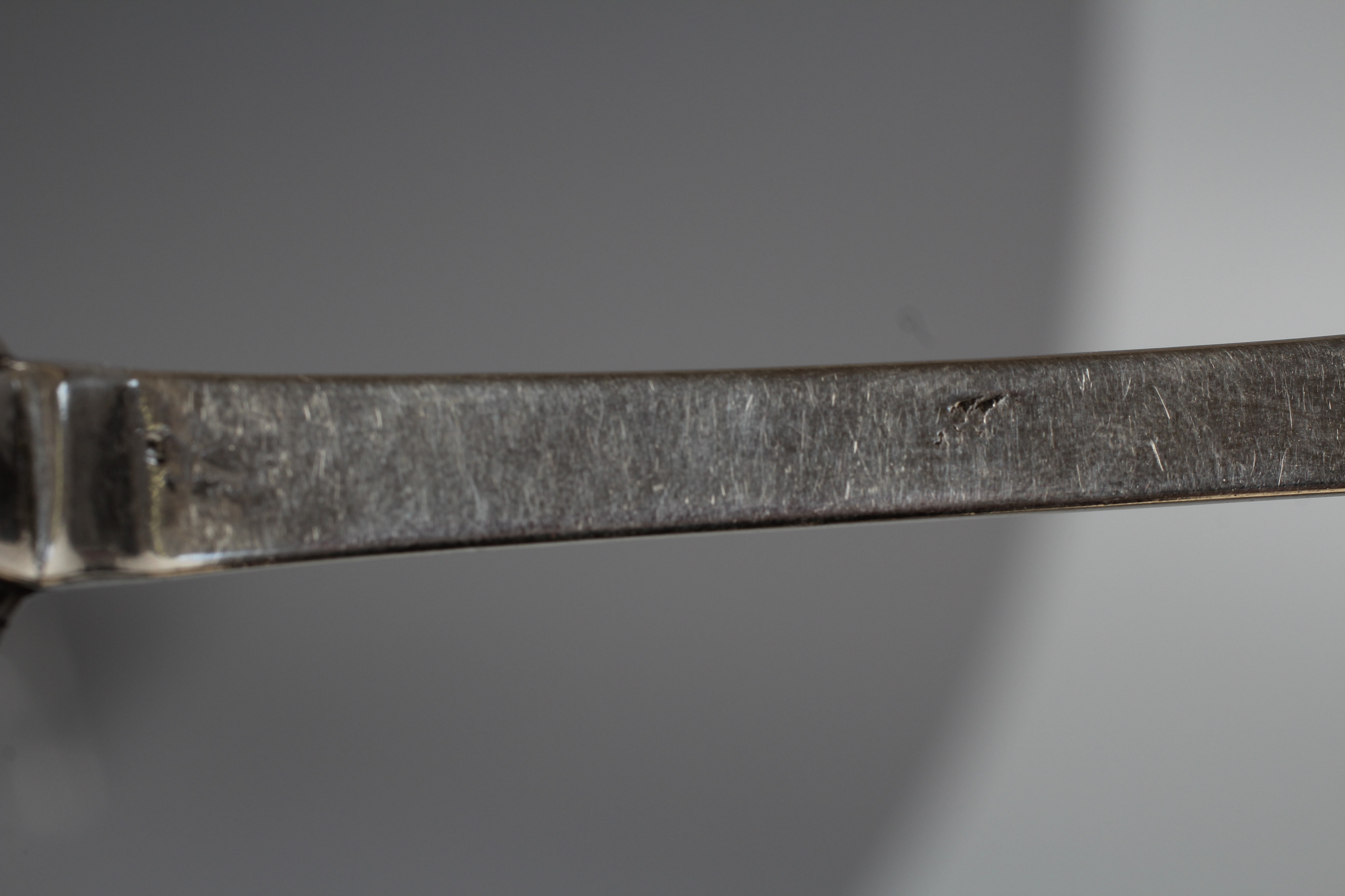 A JAMES II PROVINCIAL TREFID END SPOON by Kath Mangby, Hull c. 1685, with rat-tail oval bowl, the Image