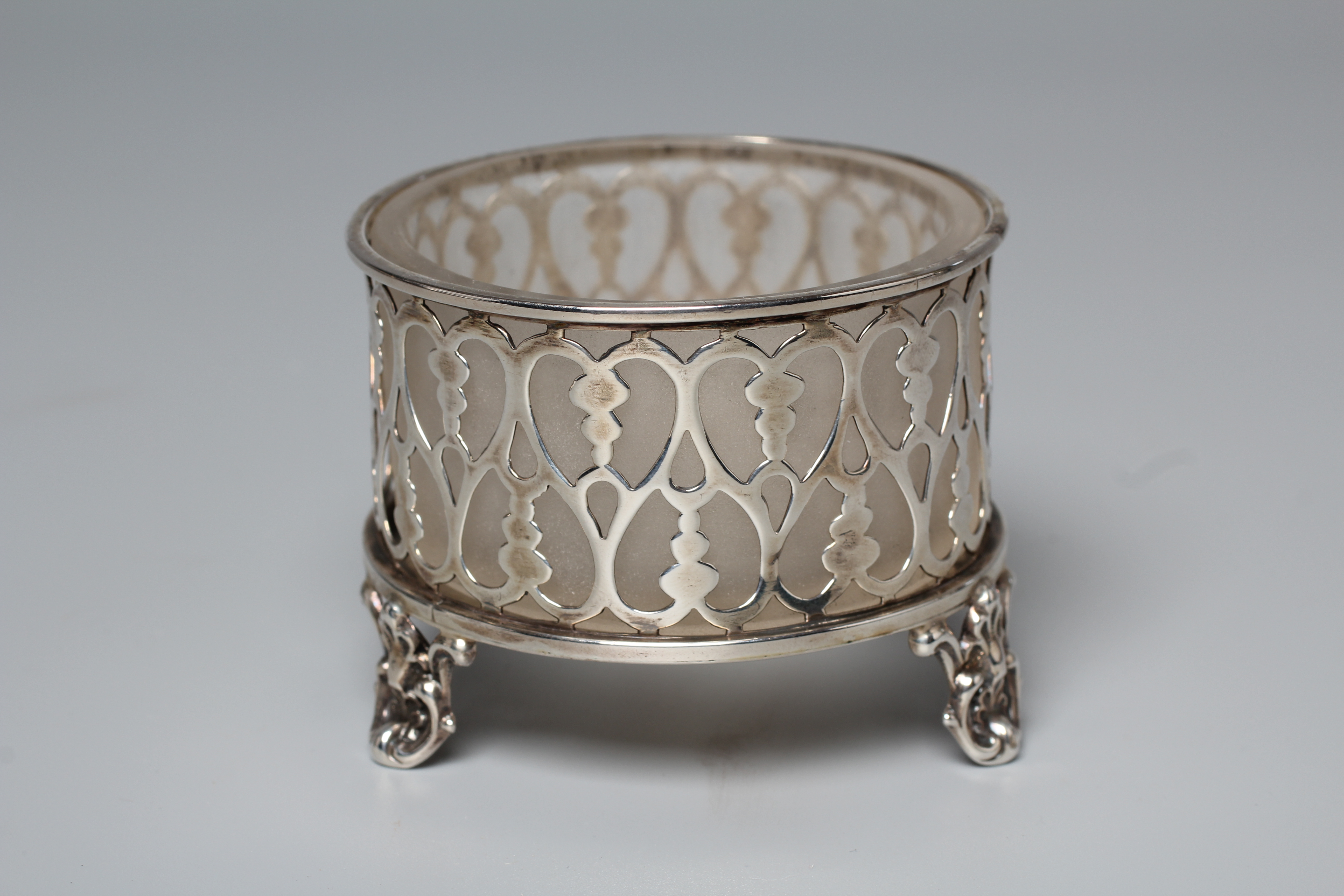 AN EARLY VICTORIAN SALT by Henry Wilkinson & Co. Image