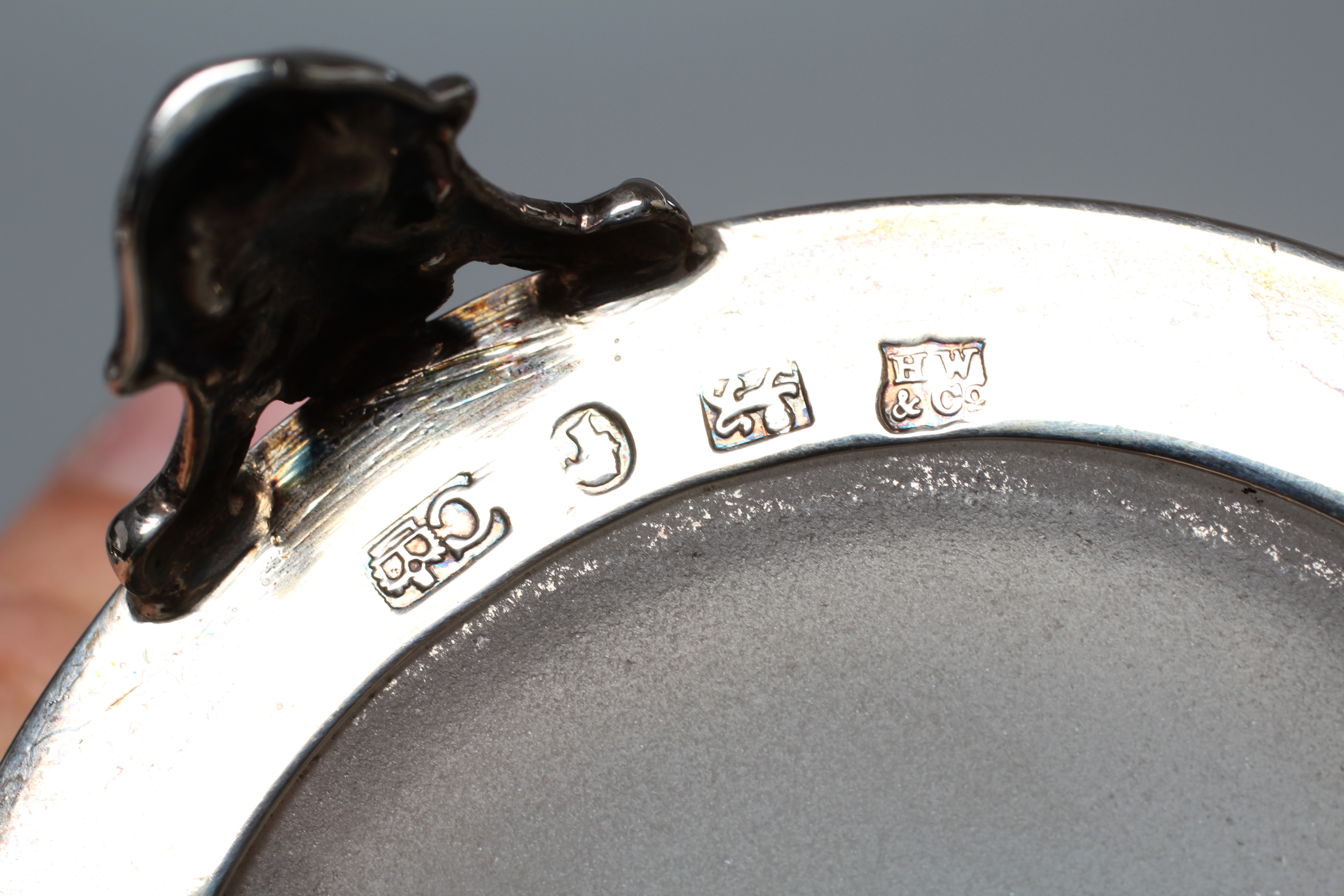 AN EARLY VICTORIAN SALT by Henry Wilkinson & Co. Image
