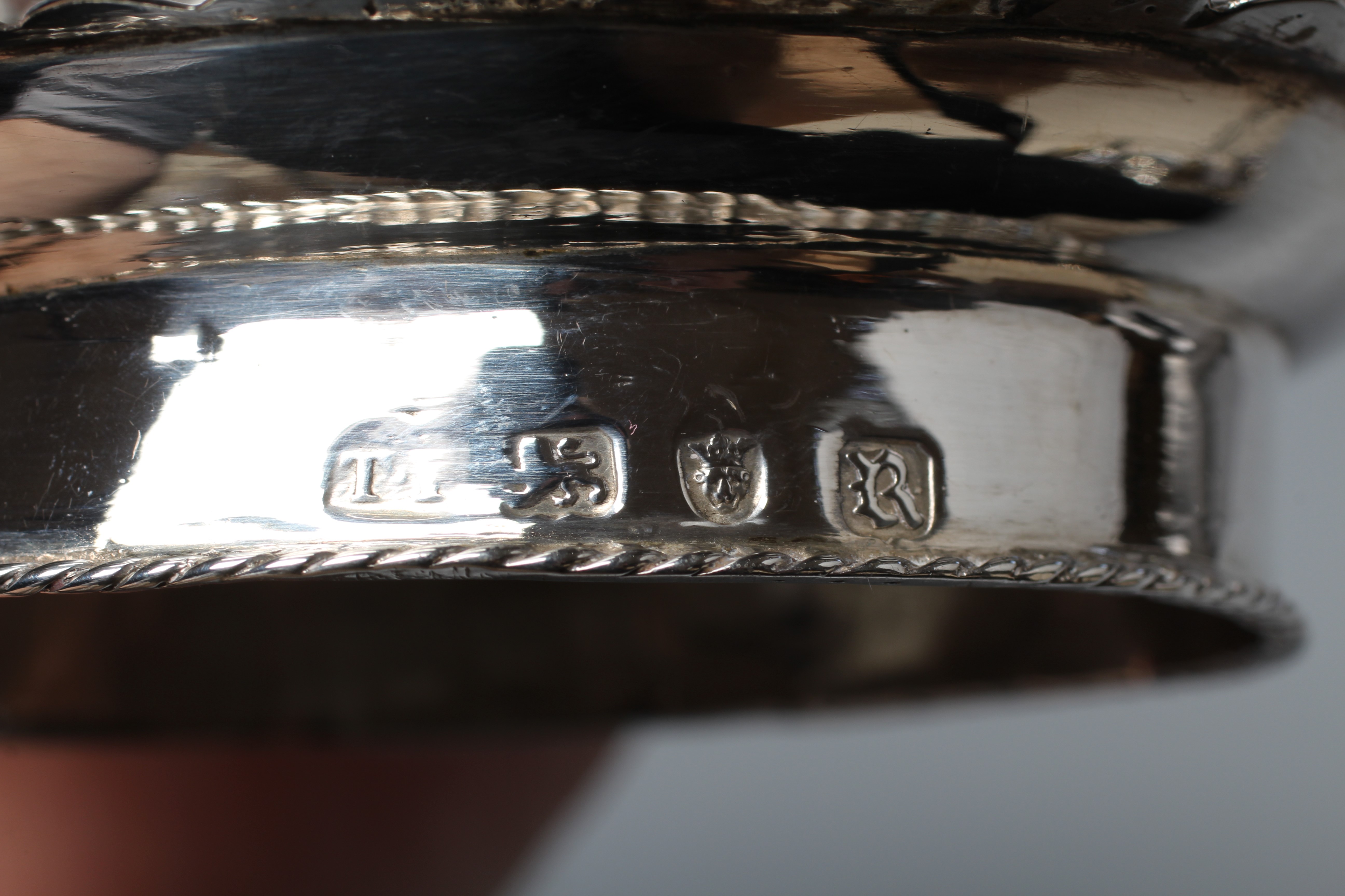 AN EARLY GEORGE III WIREWORK SWEETMEAT BASKET by Thomas Foster Image