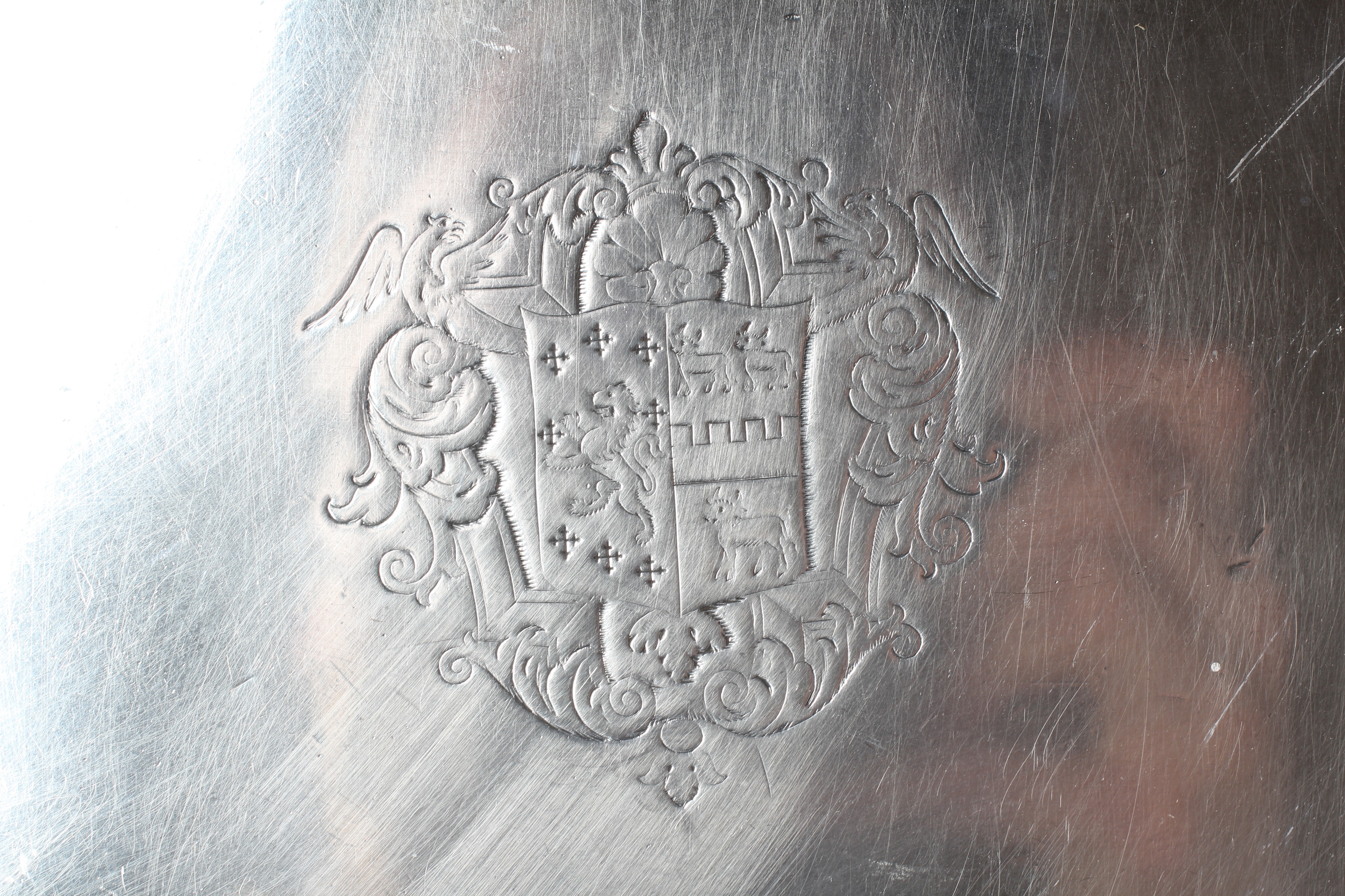 A GEORGE II SALVER by Robert Abercromby Image