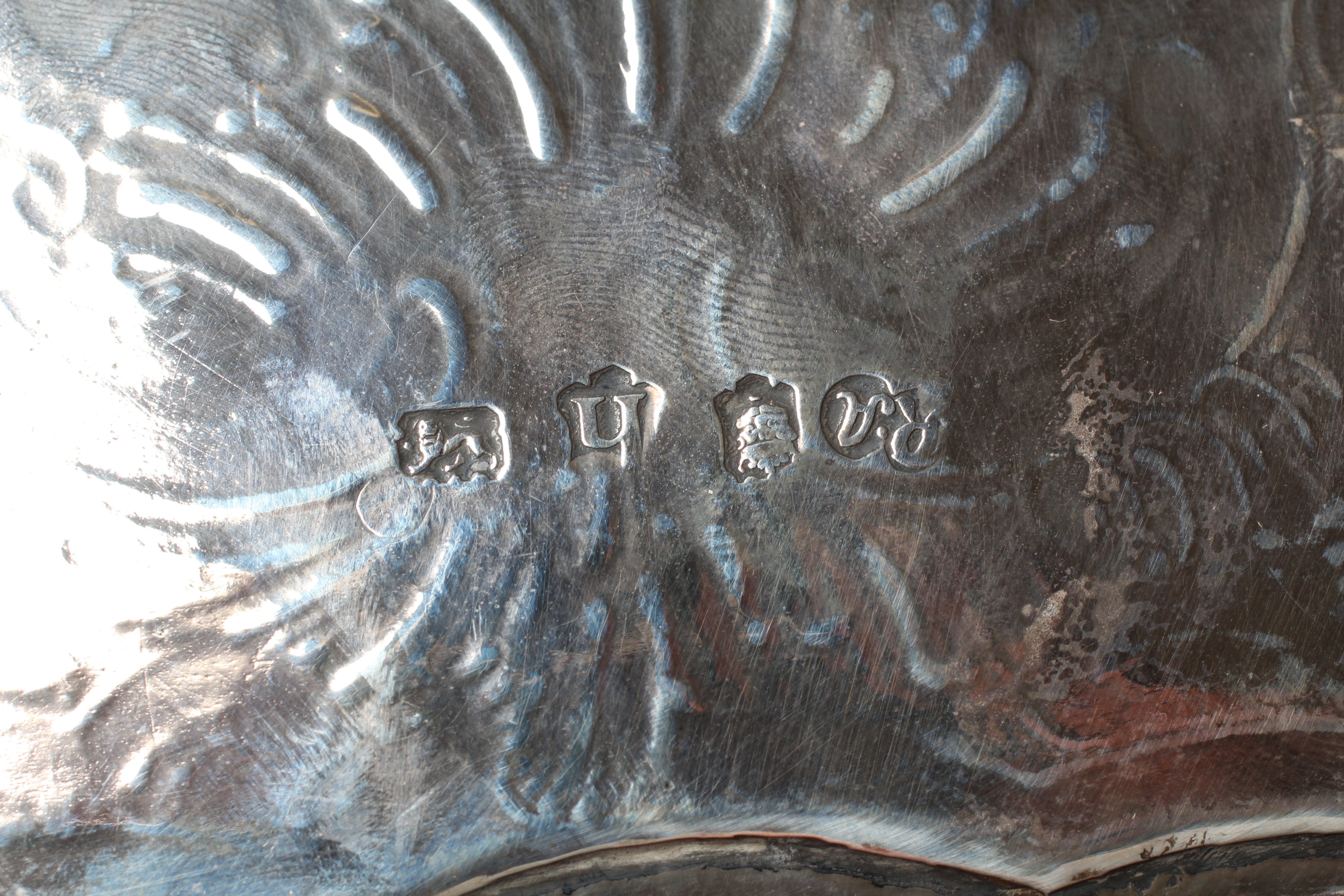 A GEORGE II SALVER by Robert Abercromby Image