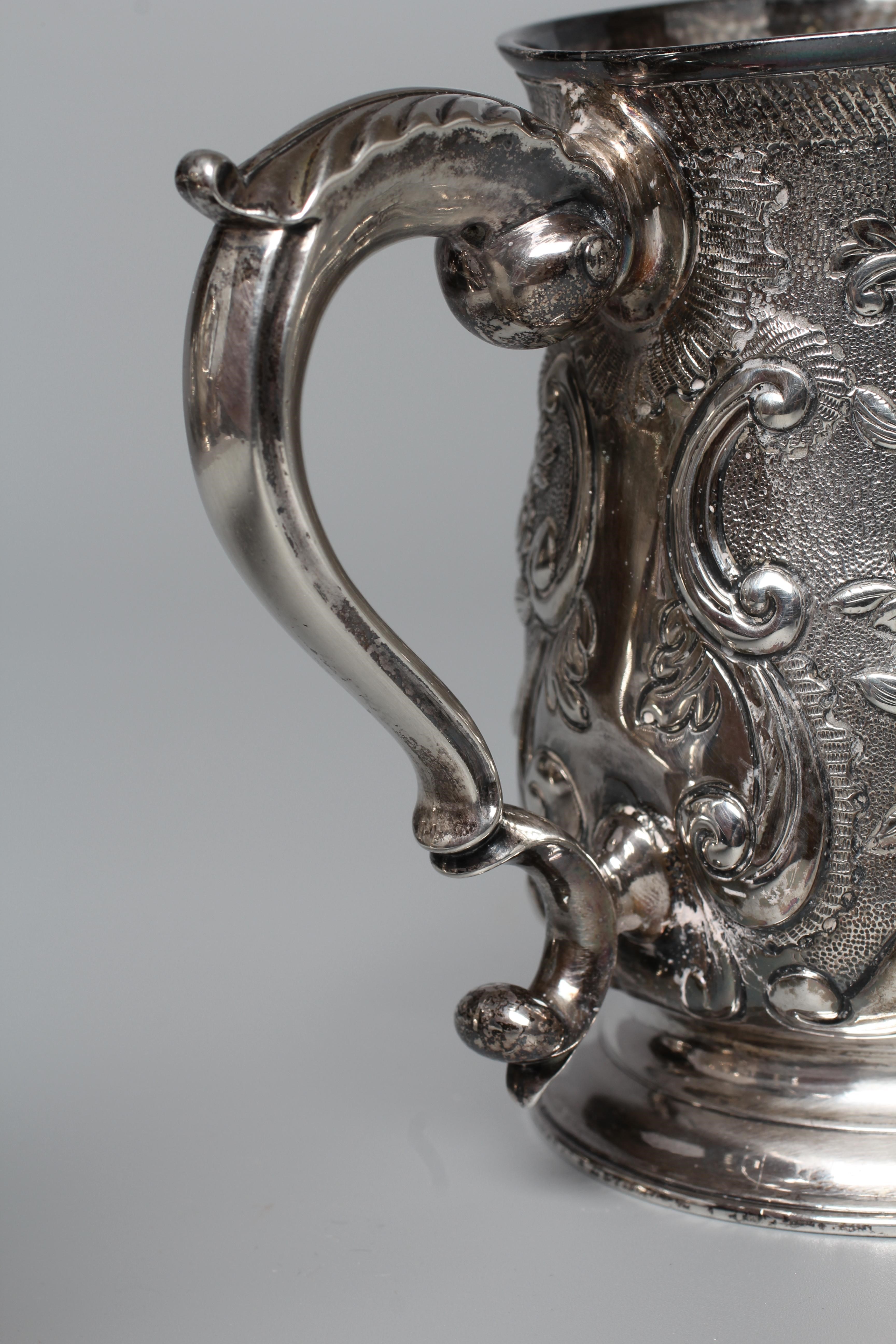 A GEORGE II MUG by Fuller White Image