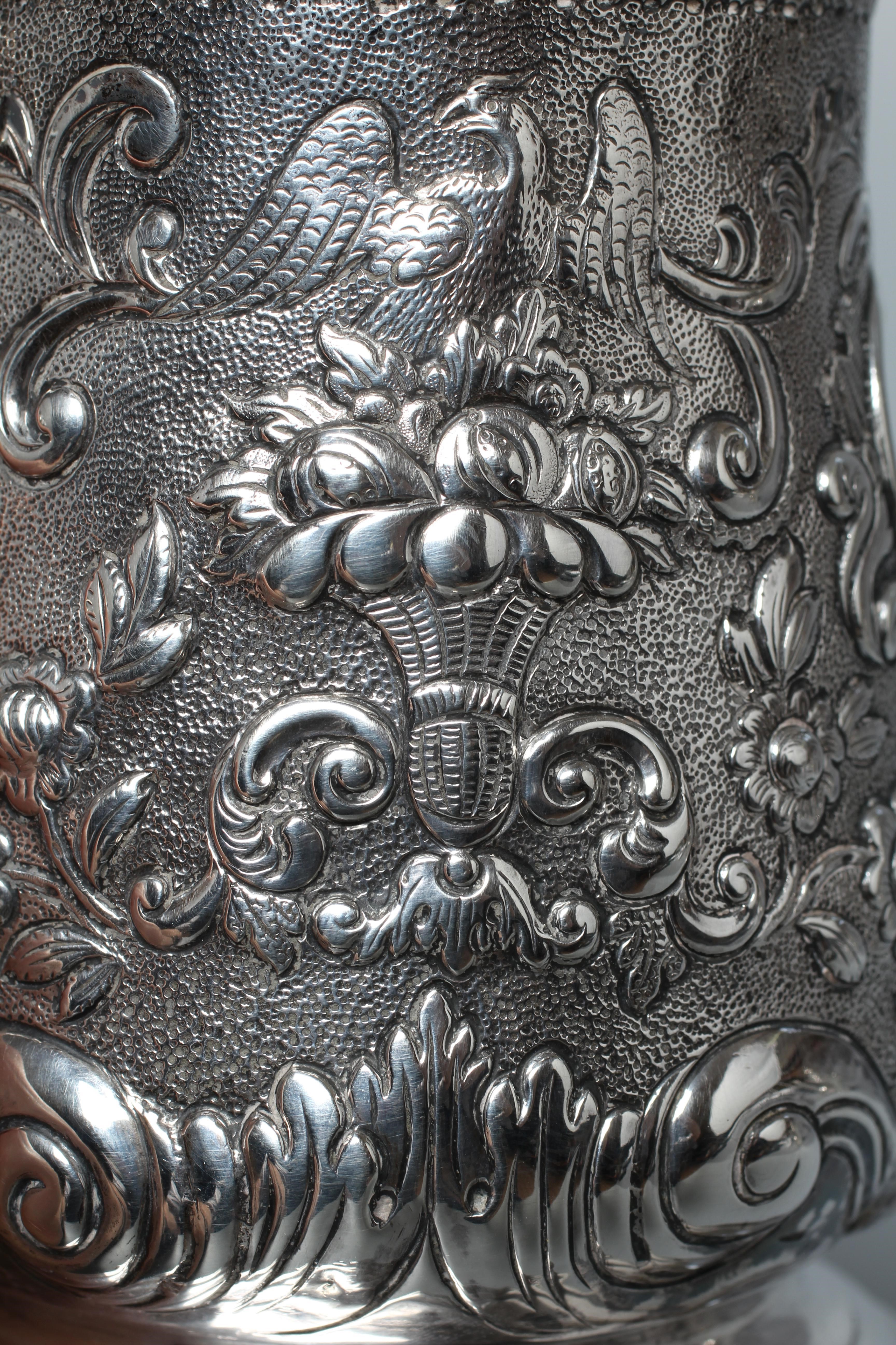 A GEORGE II MUG by Fuller White Image