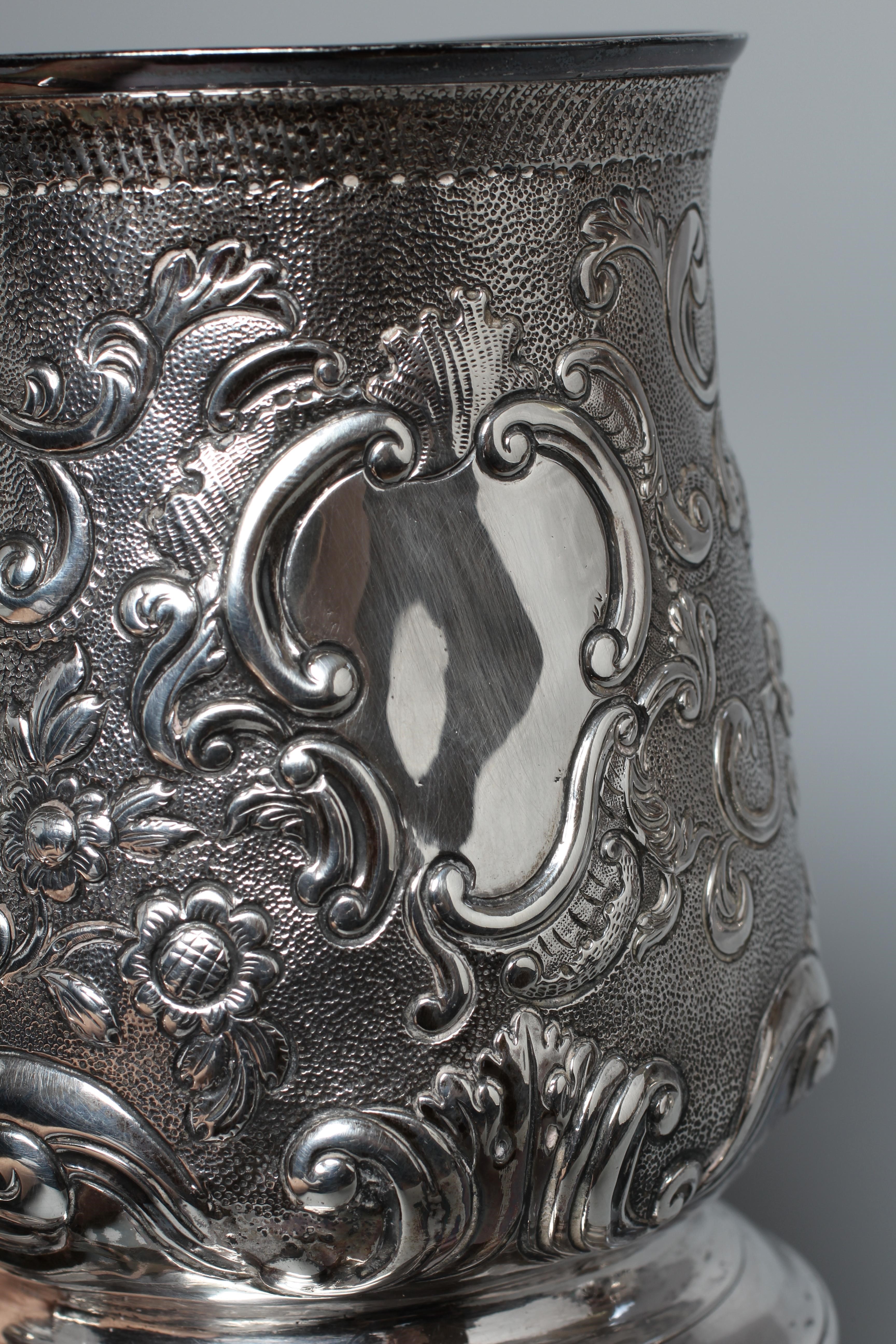 A GEORGE II MUG by Fuller White Image