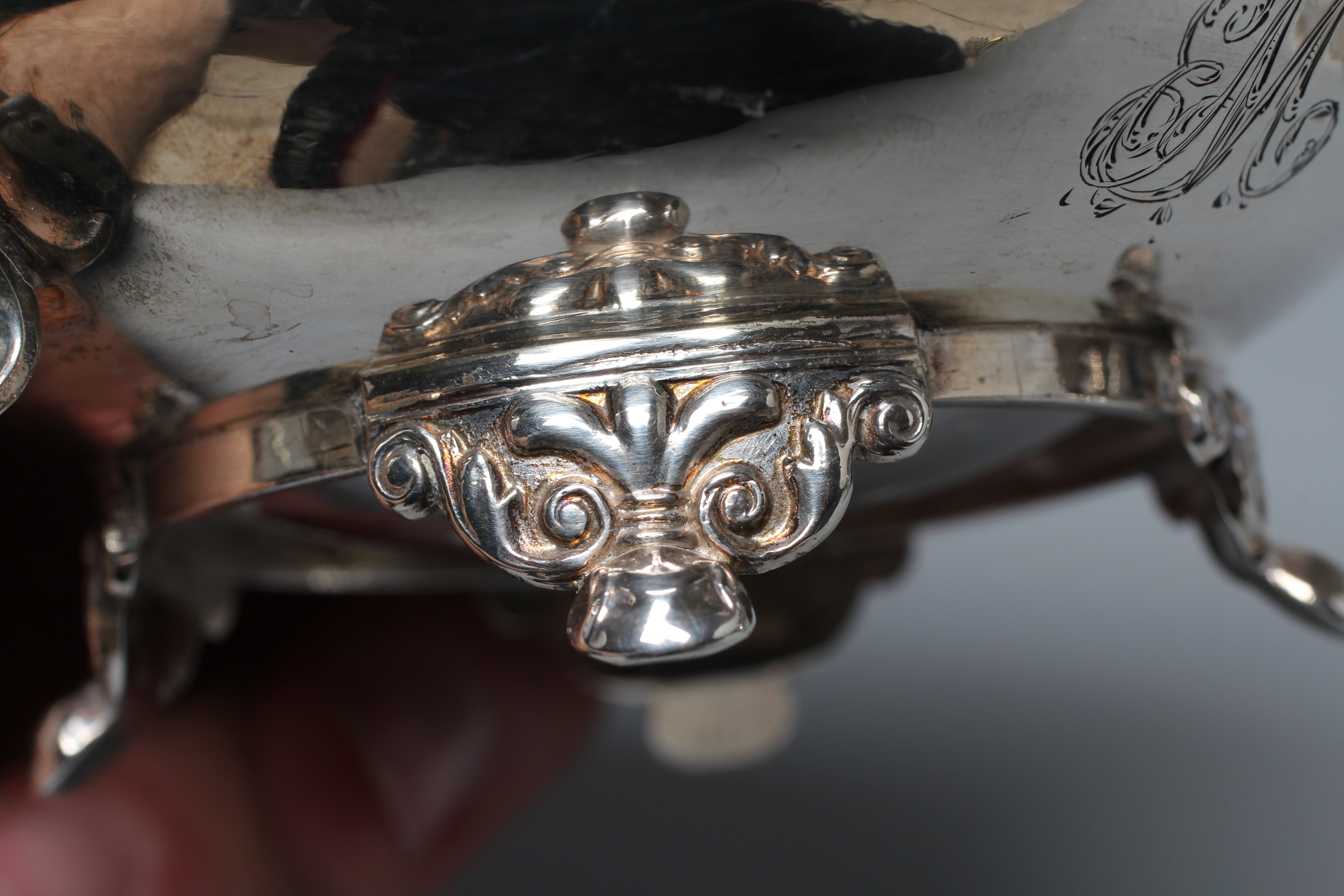 A GEORGE IV MILK JUG by William M Traies Image