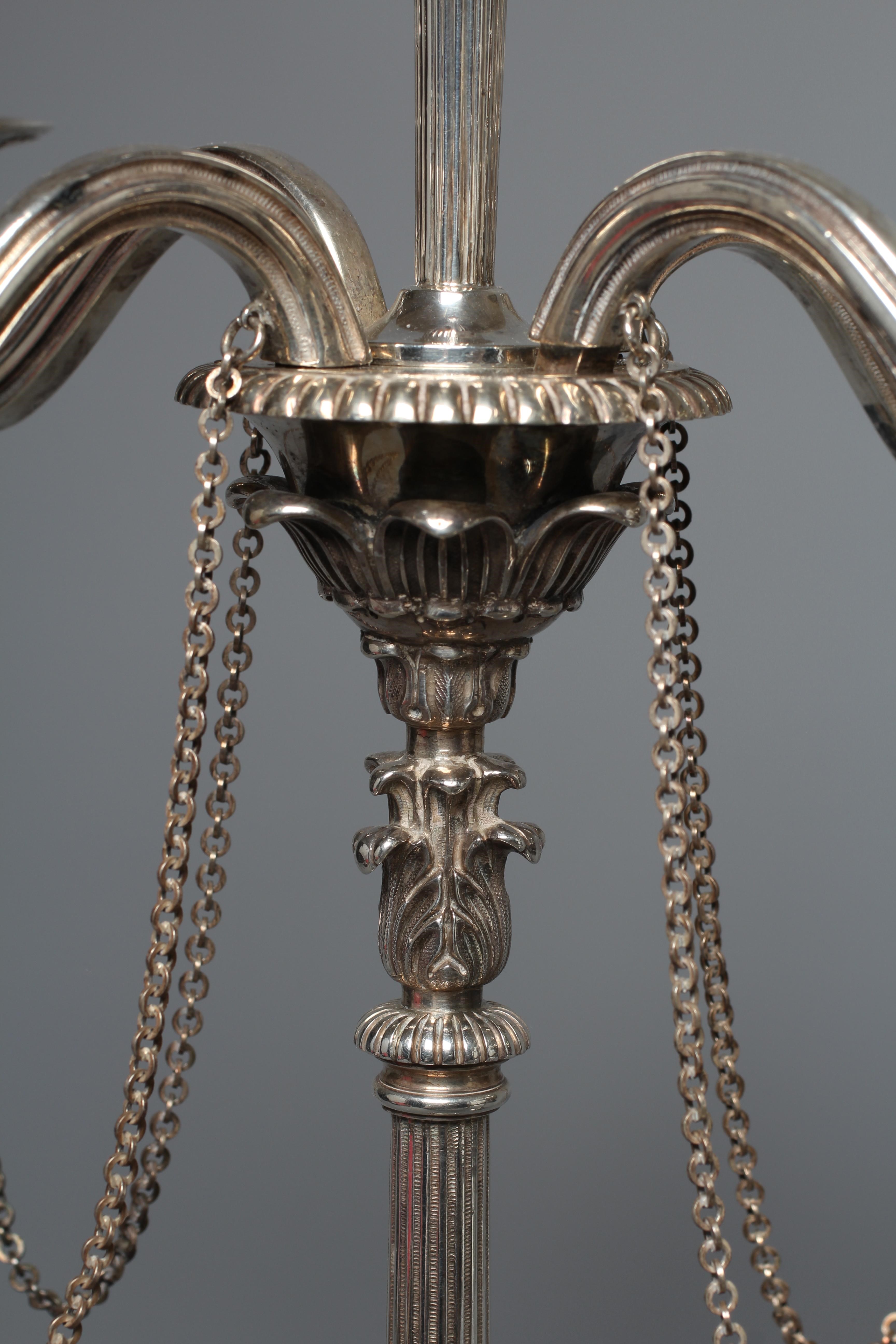 A PAIR OF VICTORIAN FOUR BRANCH FIVE LIGHT CANDELABRA by Frederick Elkington Image