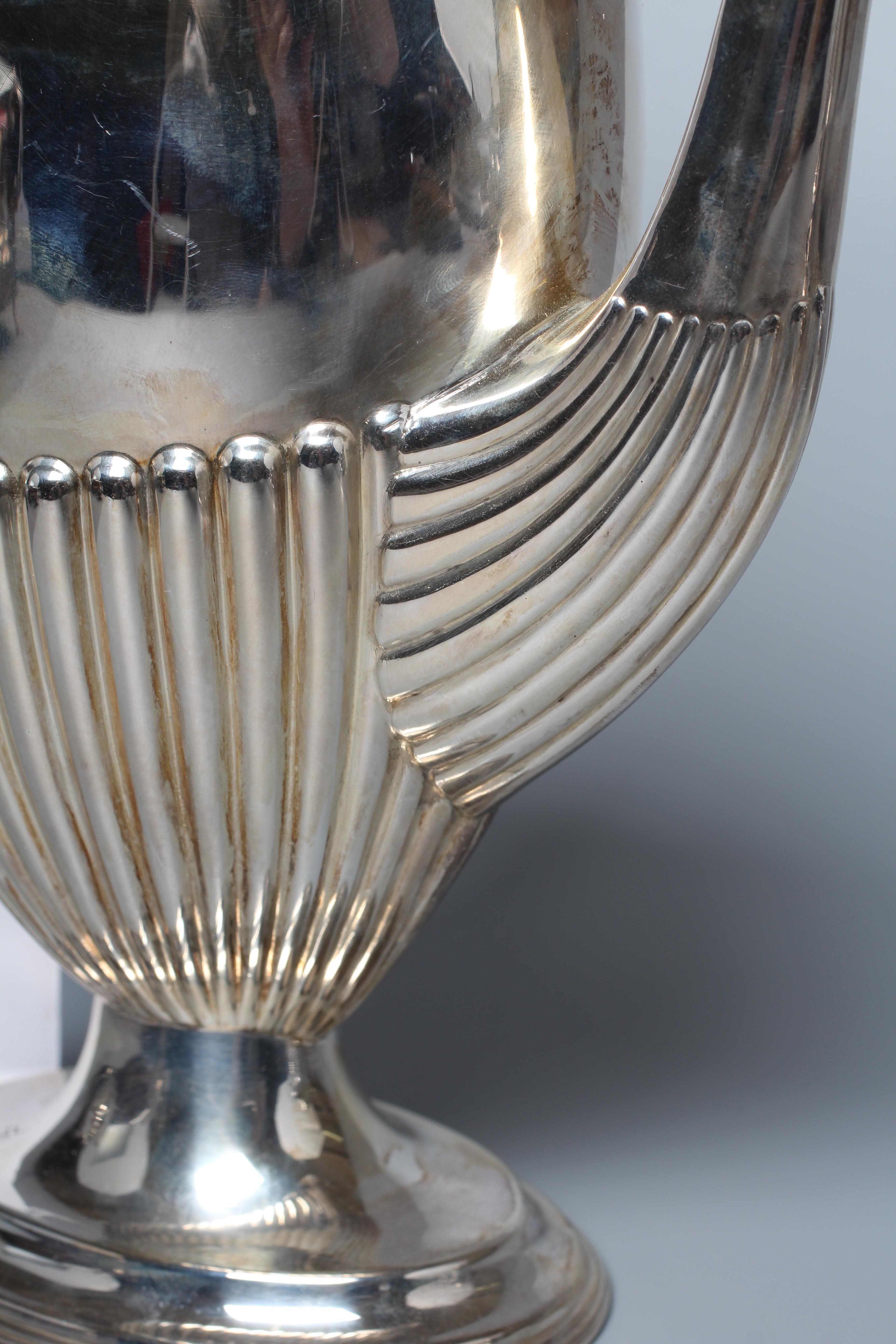 AN EDWARD VII COFFEE POT by Walker & Hall Image