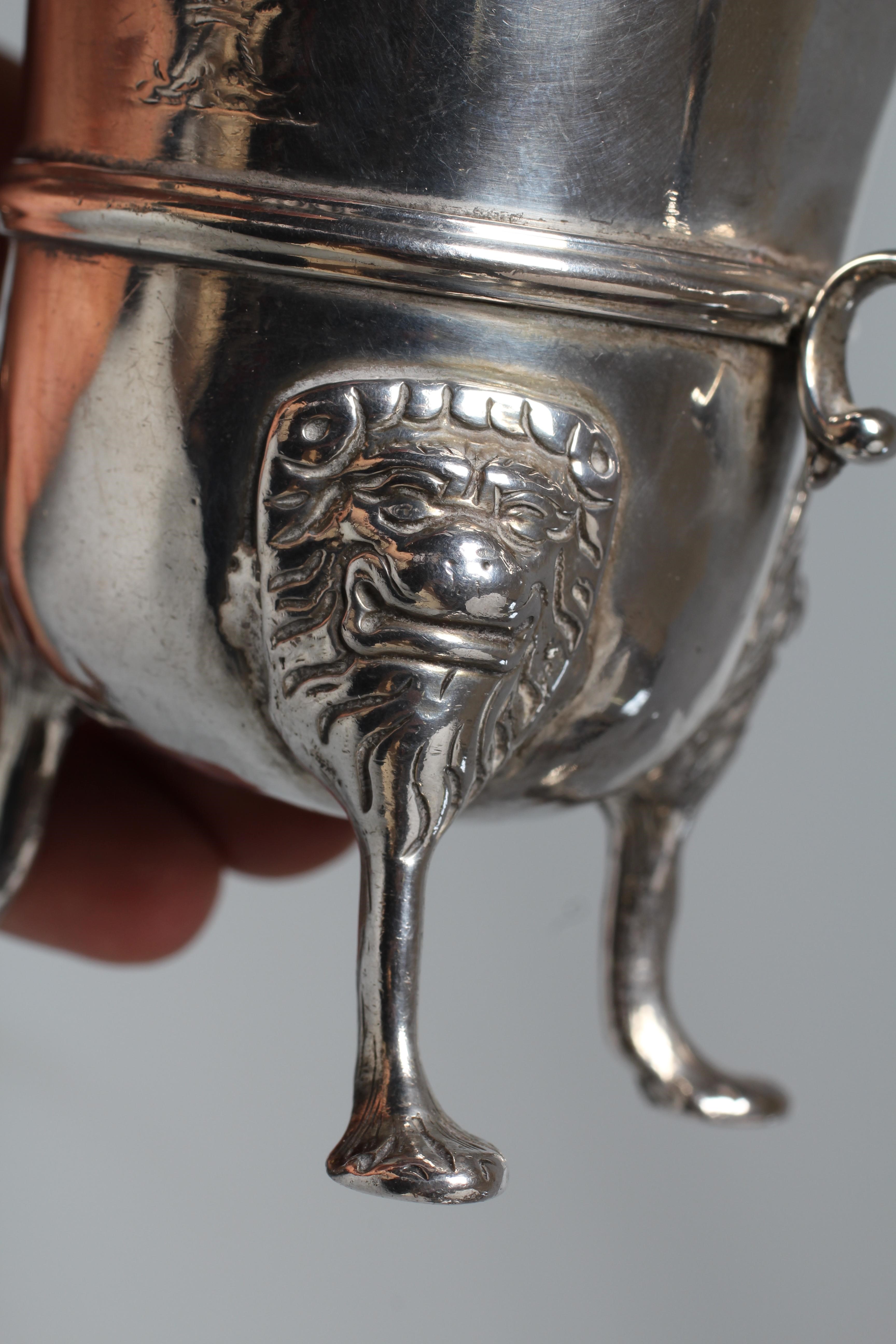 A LATE GEORGE III IRISH MILK JUG by William Thompson Image