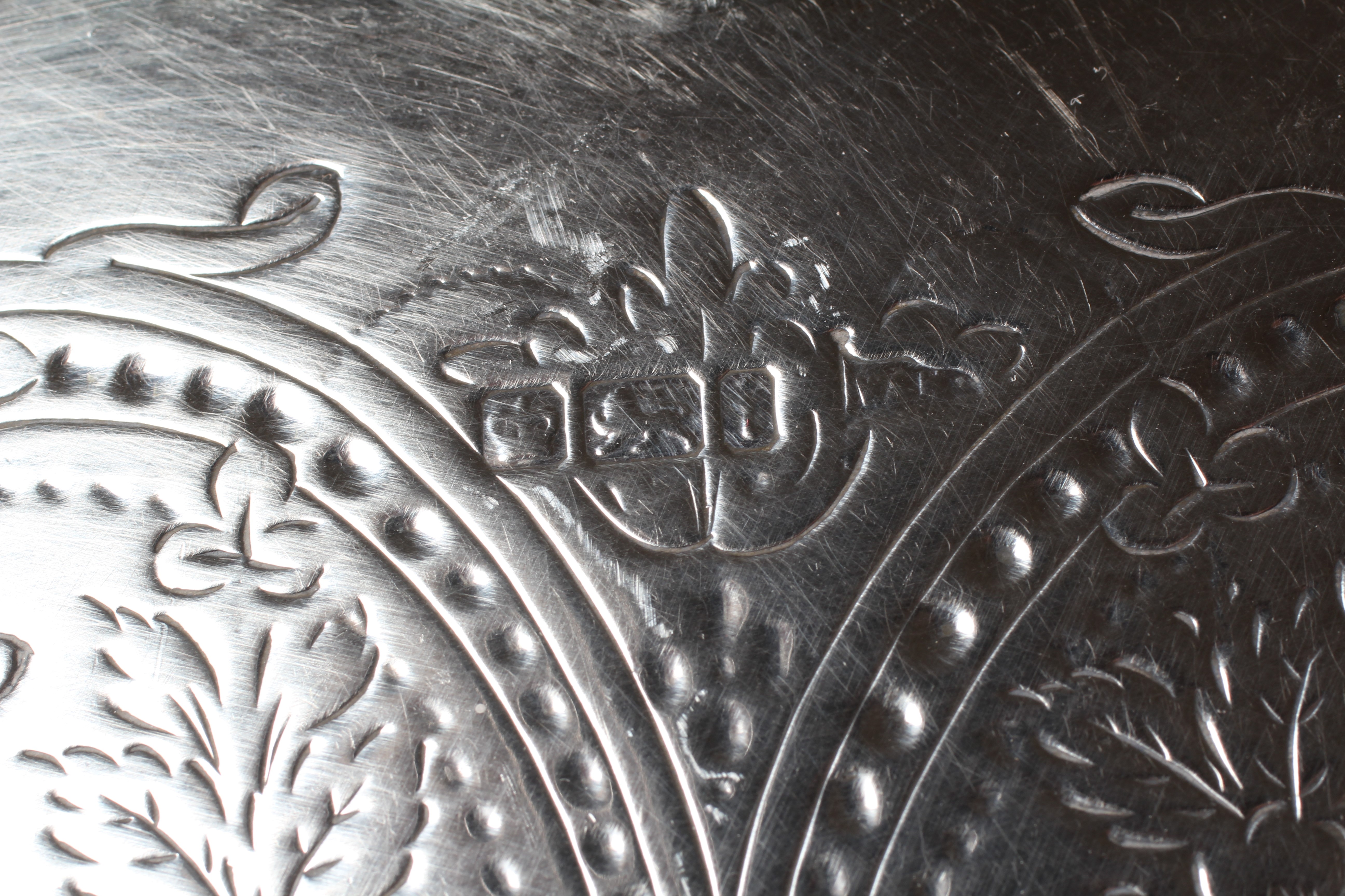 A LATE VICTORIAN SALVER by Walker & Hall Image