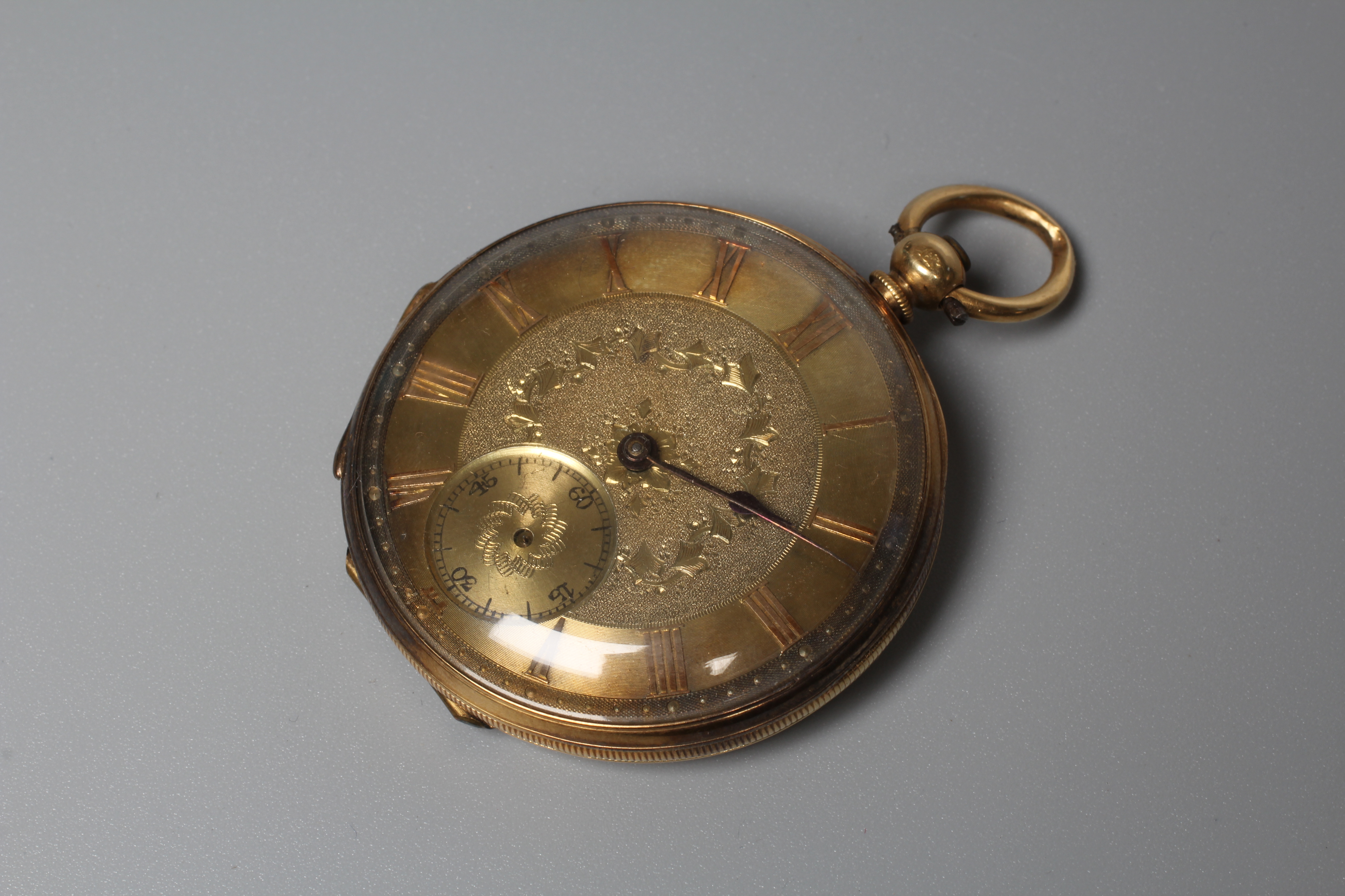 A KEY WIND POCKET WATCH Image