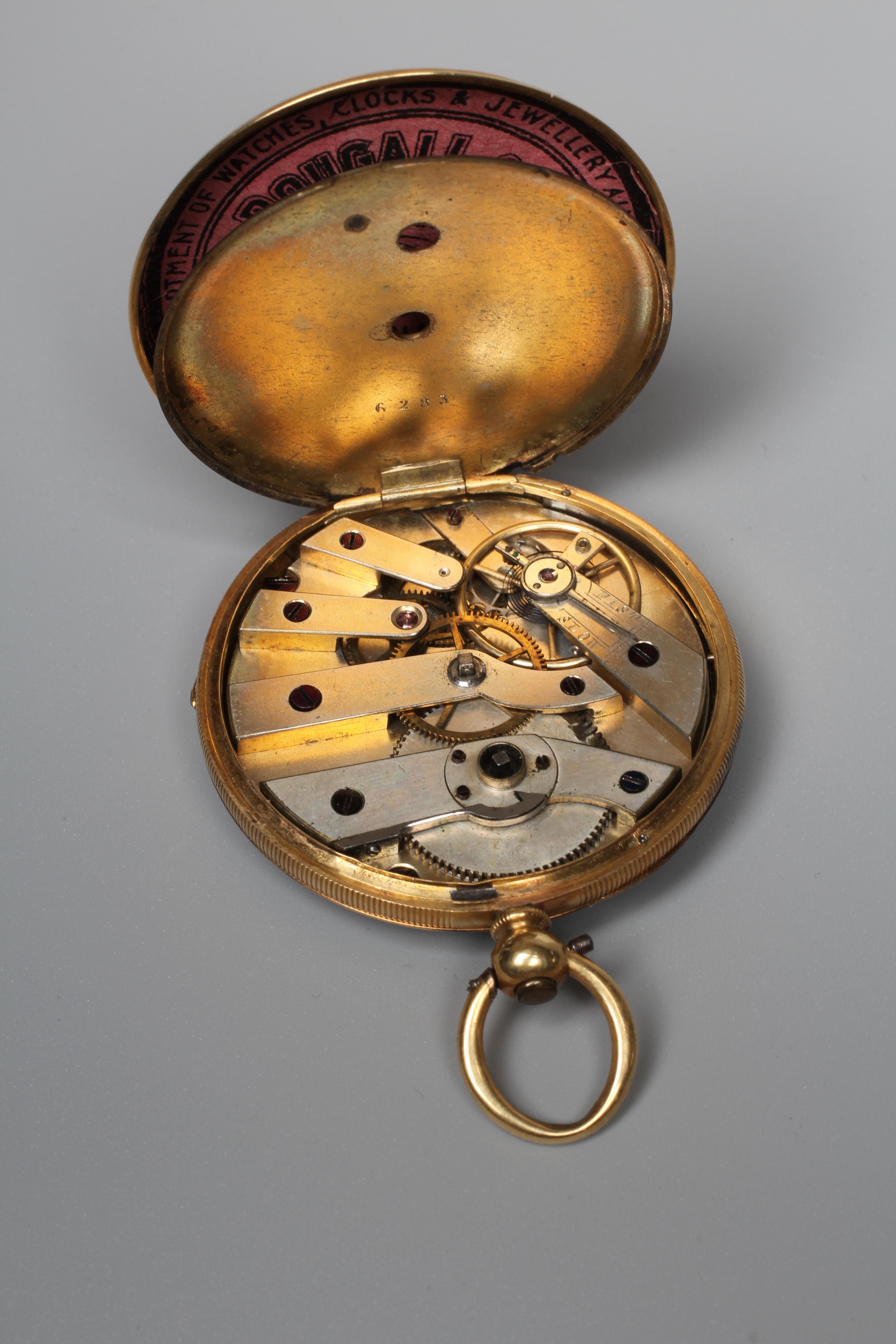 A KEY WIND POCKET WATCH Image