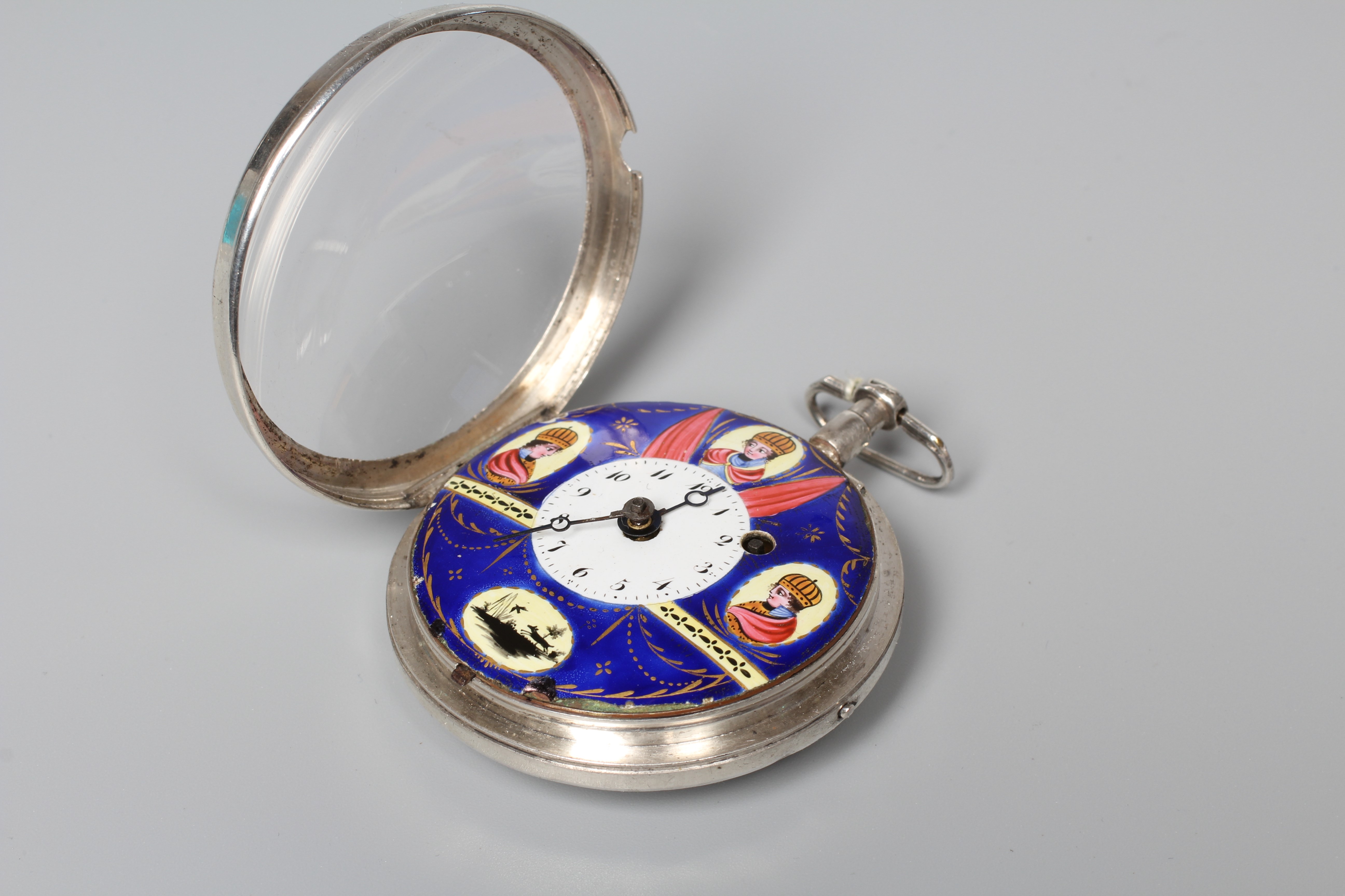 A CONTINENTAL POCKET WATCH Image