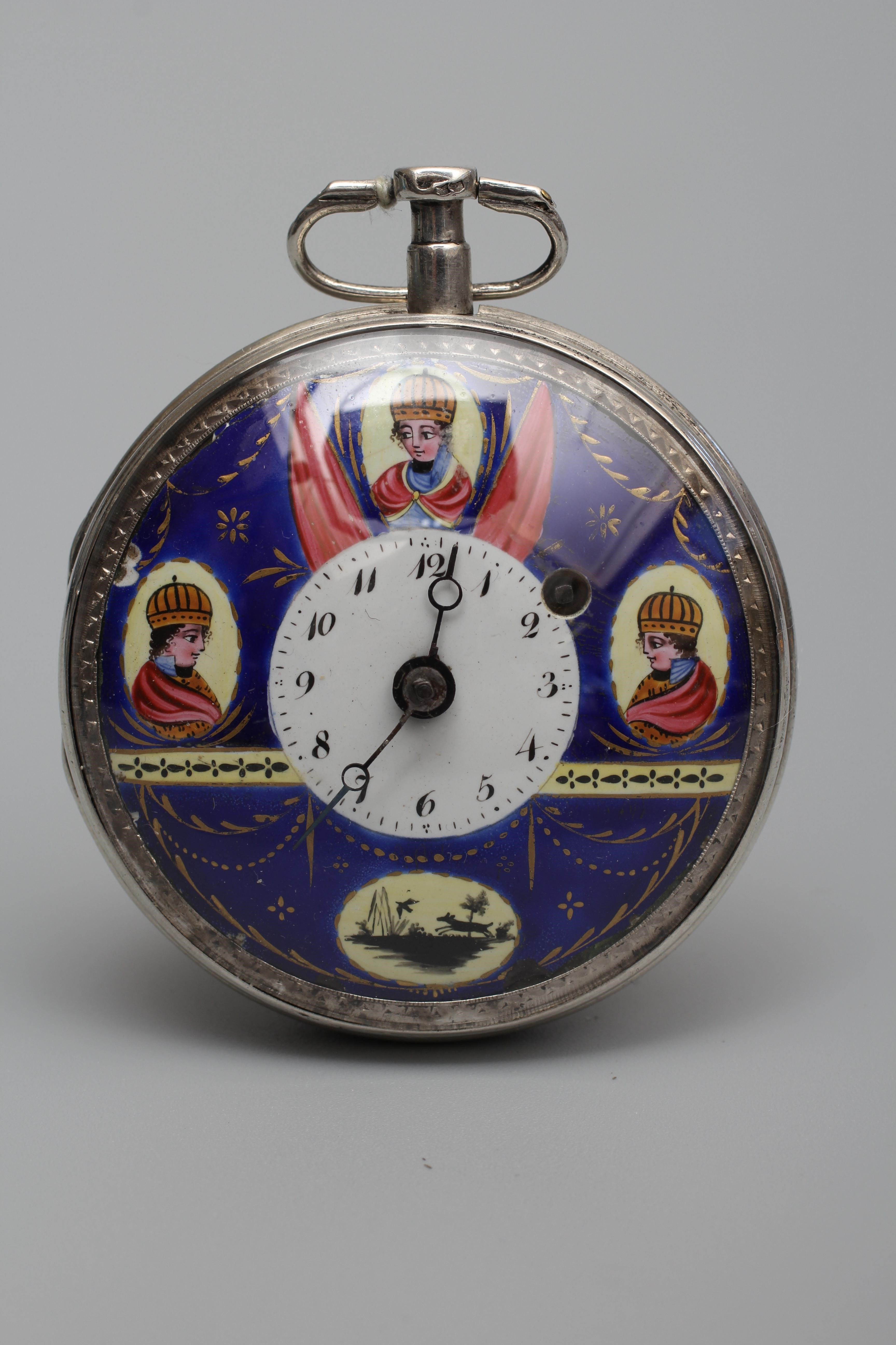 A CONTINENTAL POCKET WATCH Image