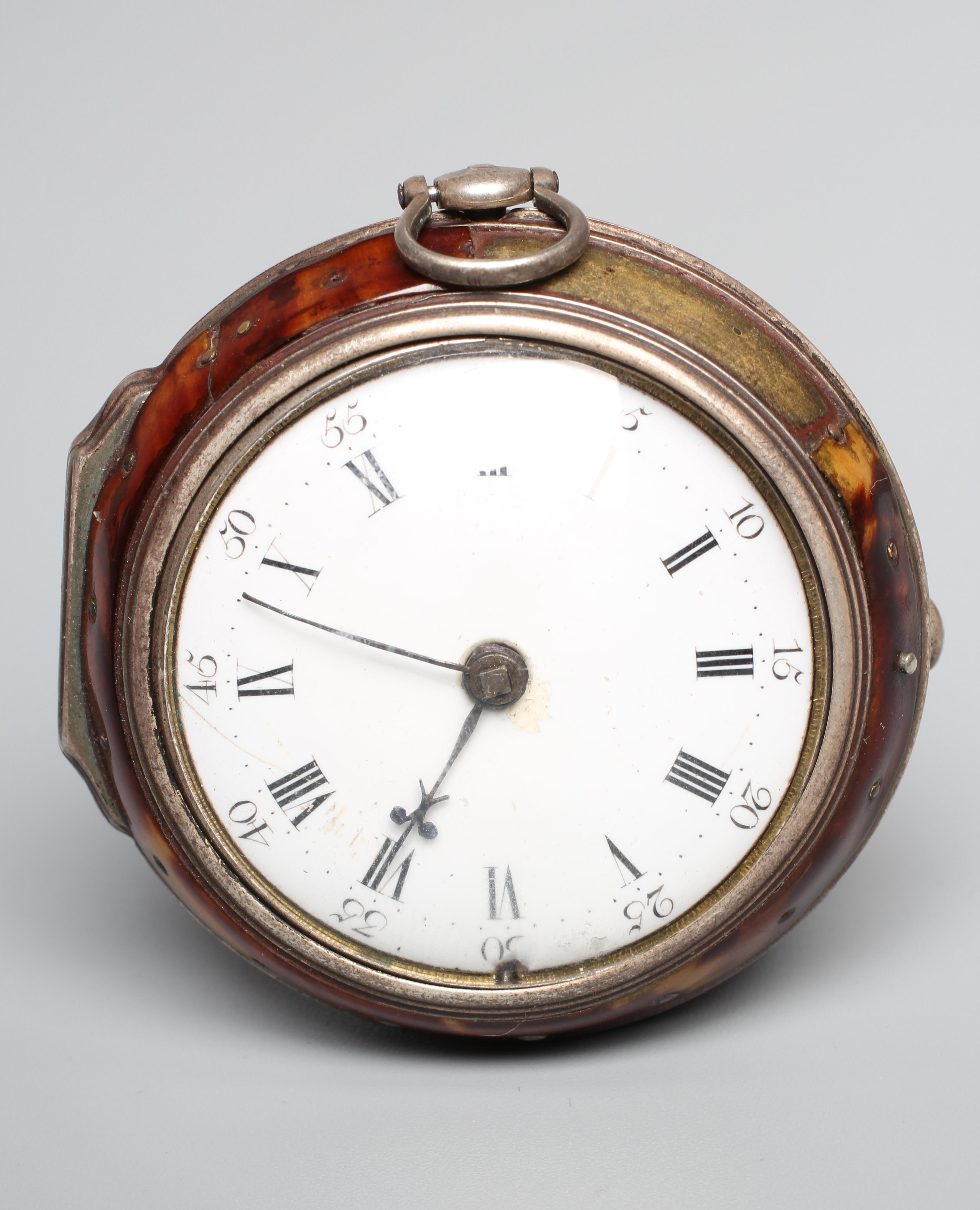 A PAIR CASED POCKET WATCH Image
