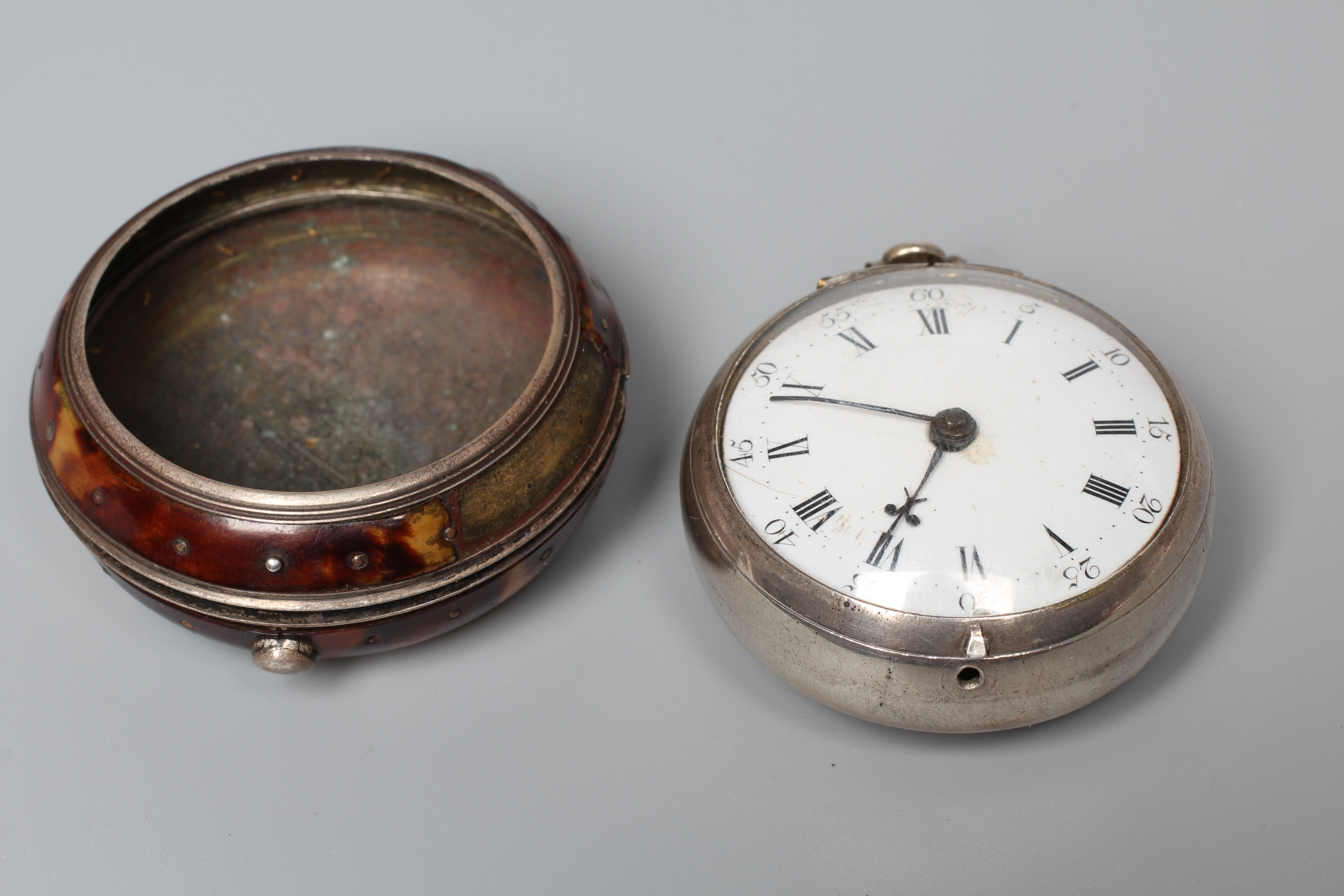 A PAIR CASED POCKET WATCH Image