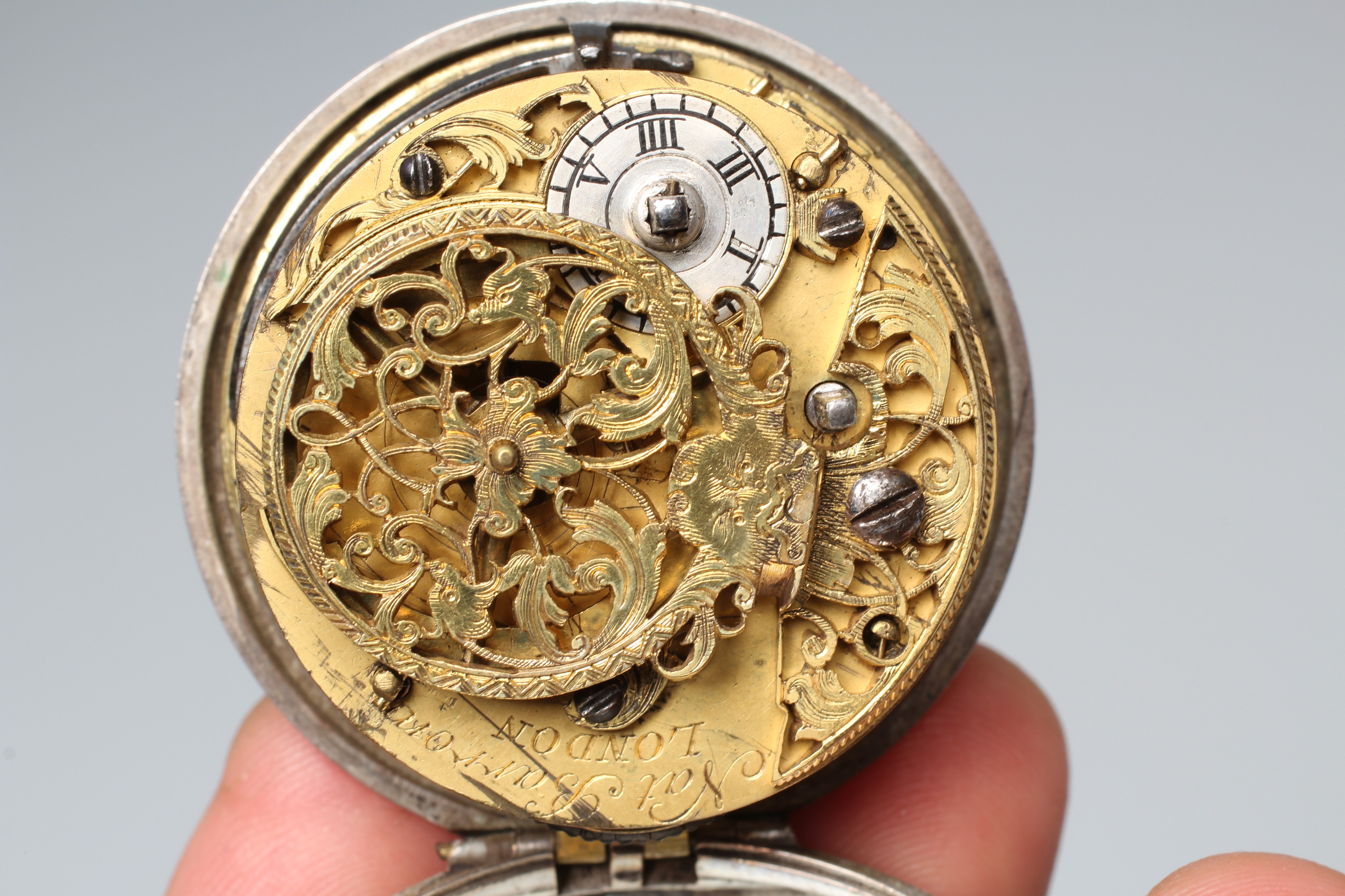 A PAIR CASED POCKET WATCH Image