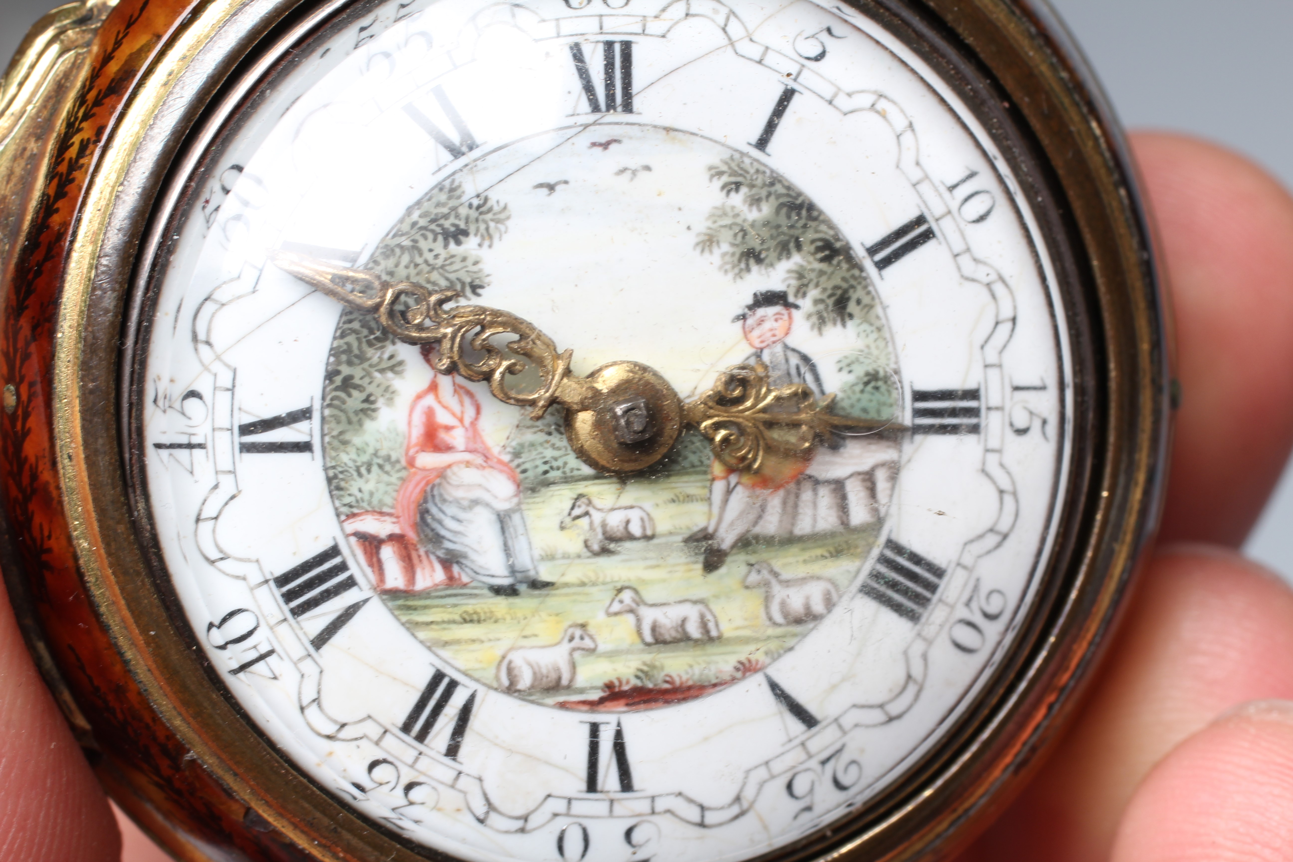 A PAIR CASED POCKET WATCH Image
