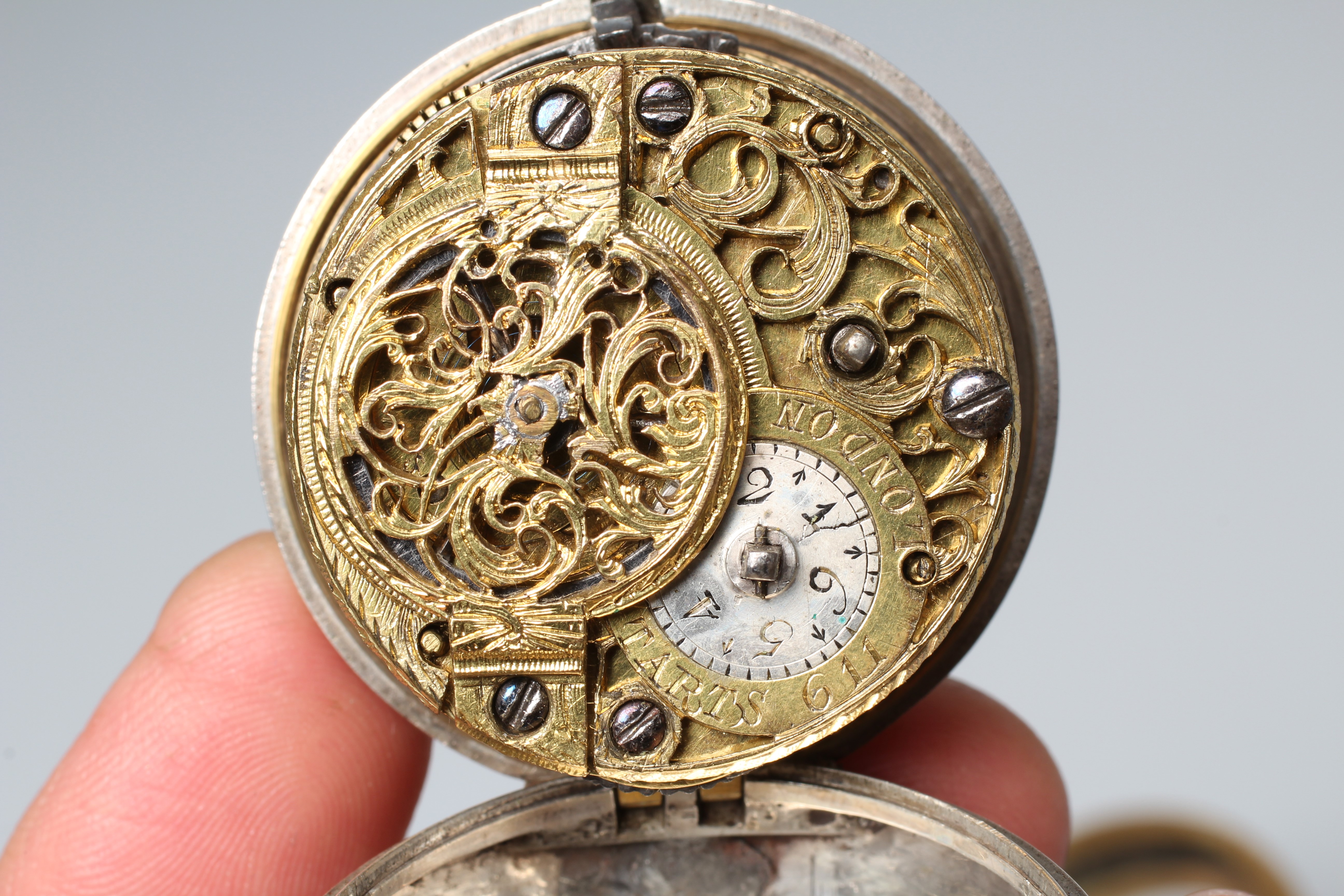 A PAIR CASED POCKET WATCH Image