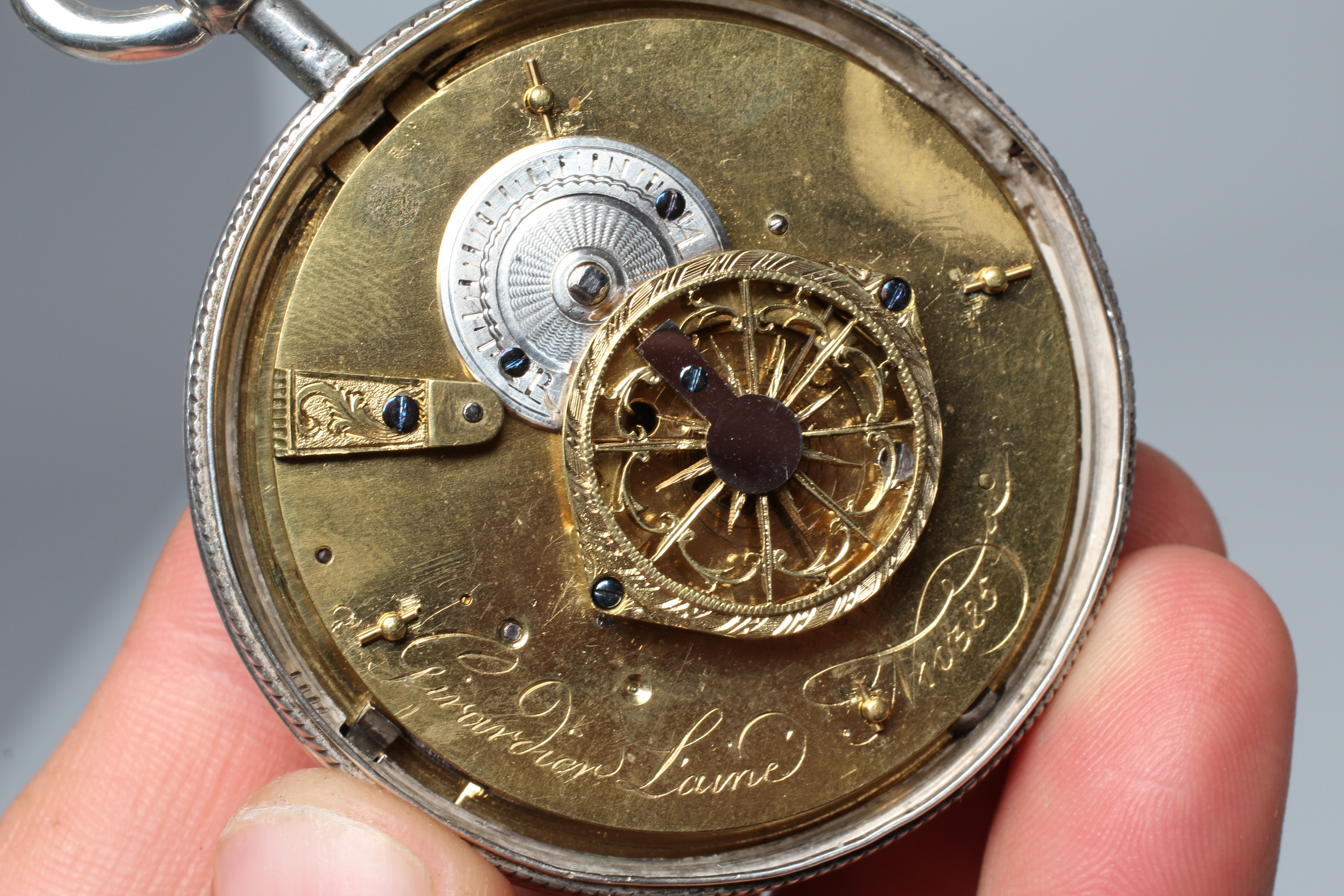 A GIRADIER LAINE POCKET WATCH Image