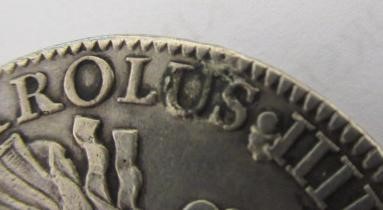 A GEORGE III EMERGENCY ISSUE CHARLES IV 8 REALES, MEXICO 1793 Image