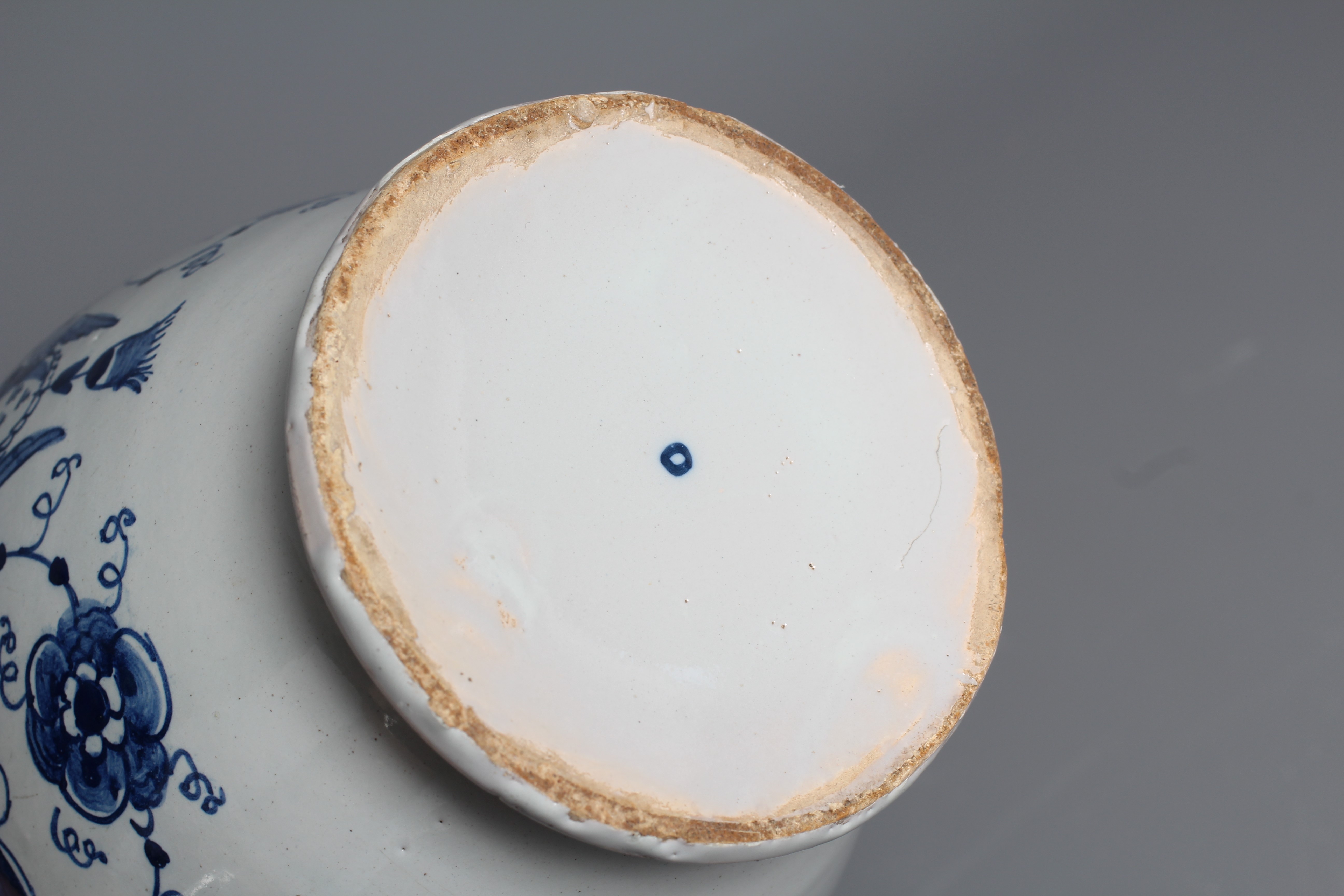 A LONDON DELFT DRUG JAR Image