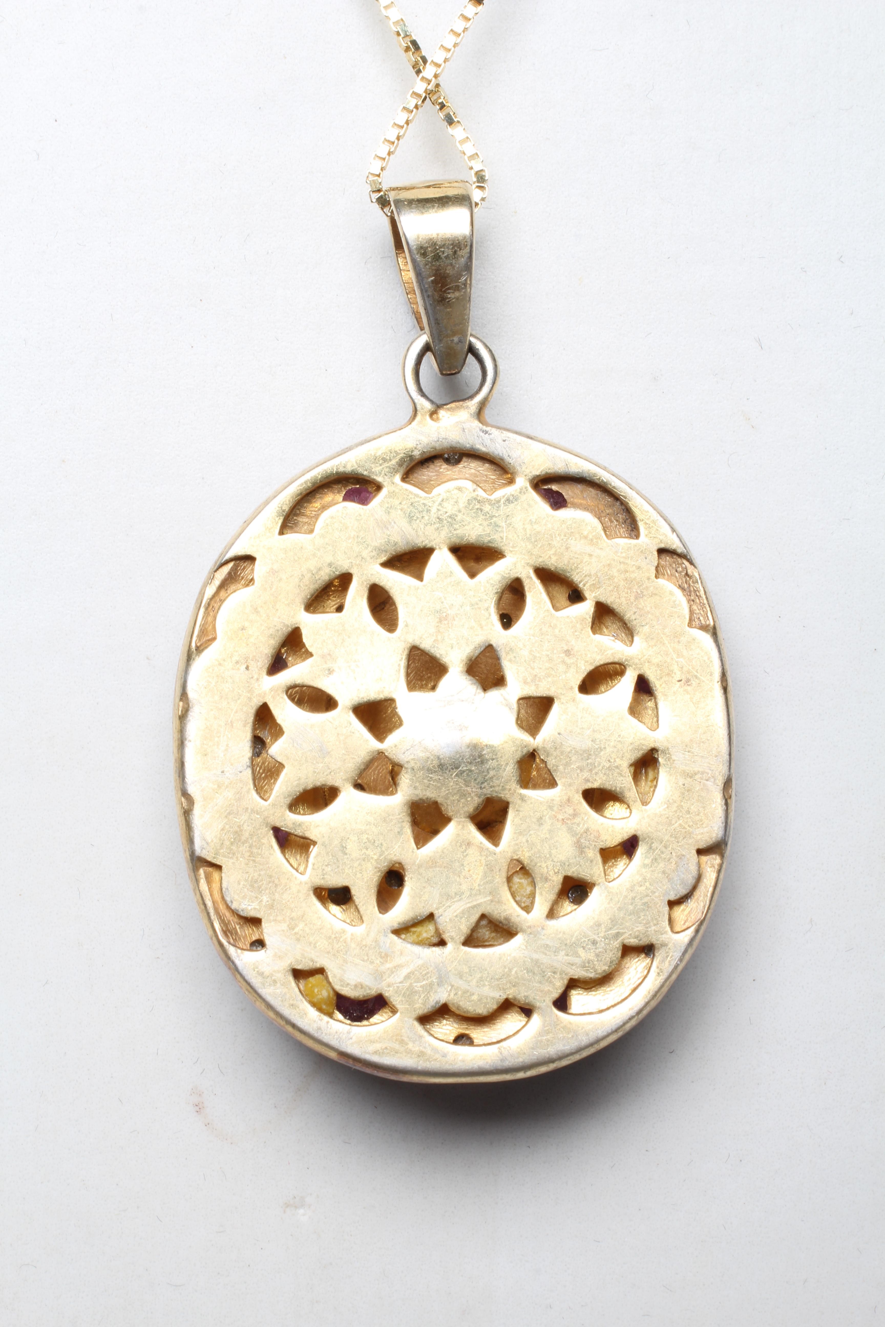 A RENAISSANCE STYLE SILVER PENDANT Image