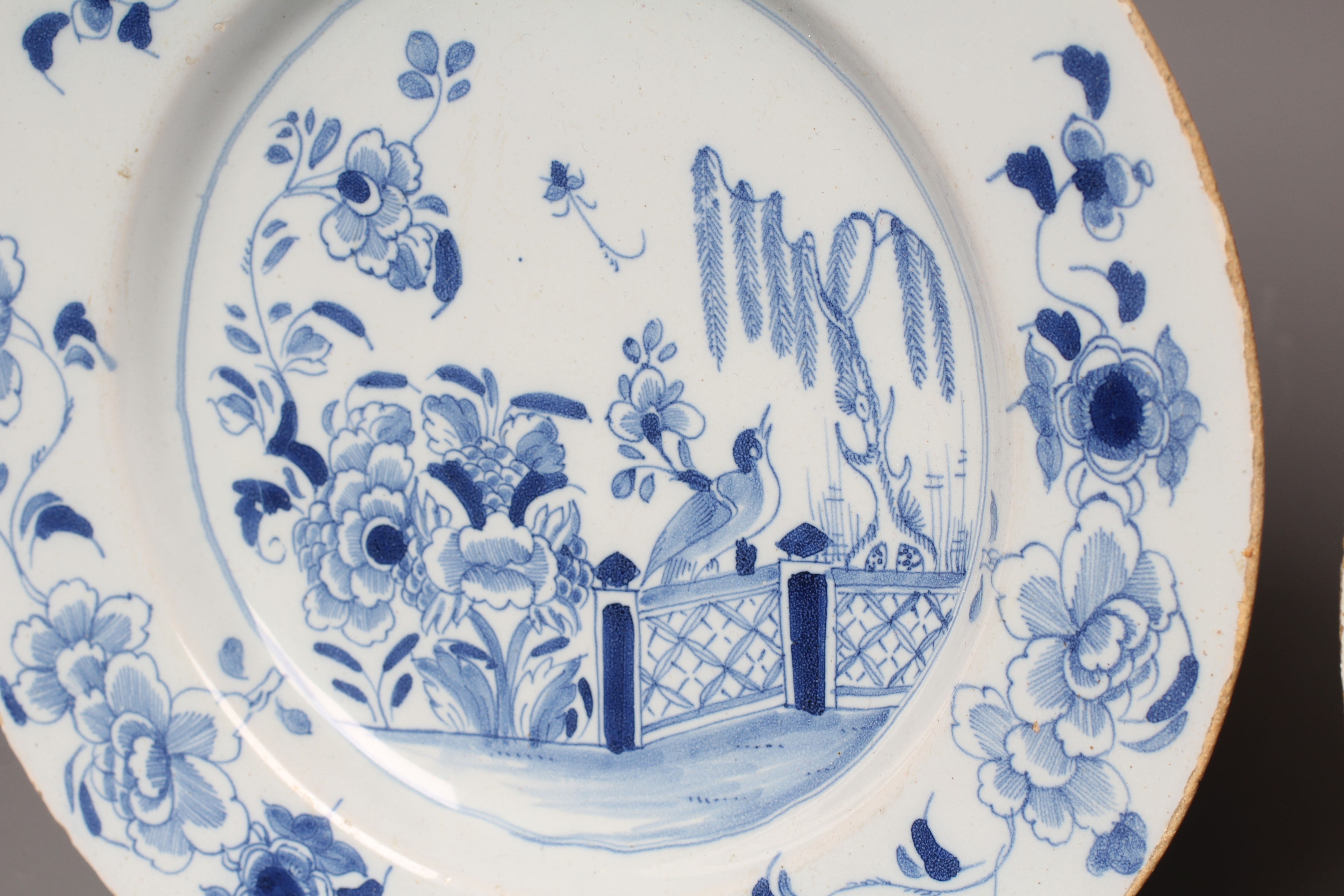 A DUTCH DELFT MARRIAGE PLATE Image