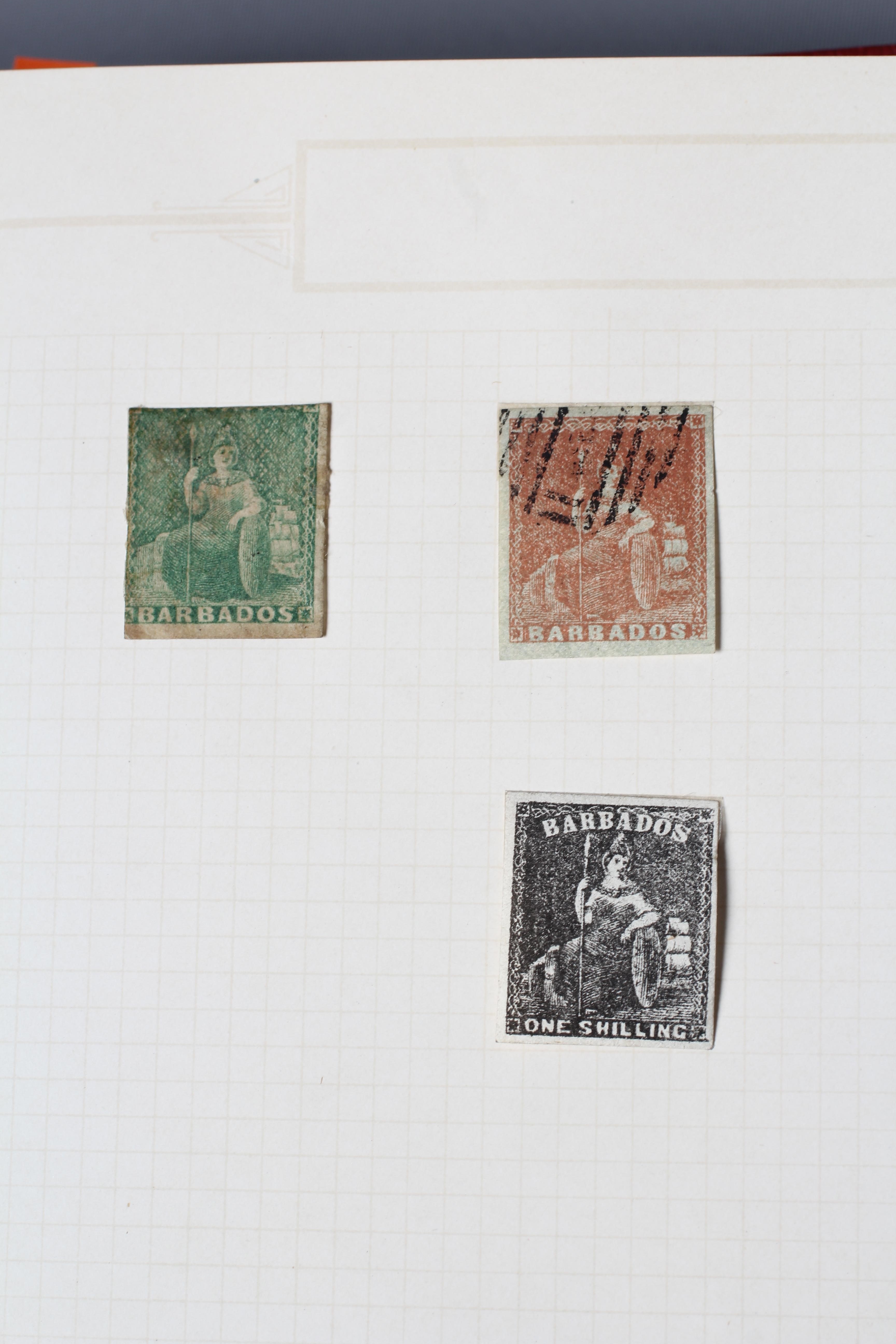 SUPERB EARLY COMMONWEALTH COLLECTION IN ERRINGTON AND MARTIN ALBUM including British Guyana Image