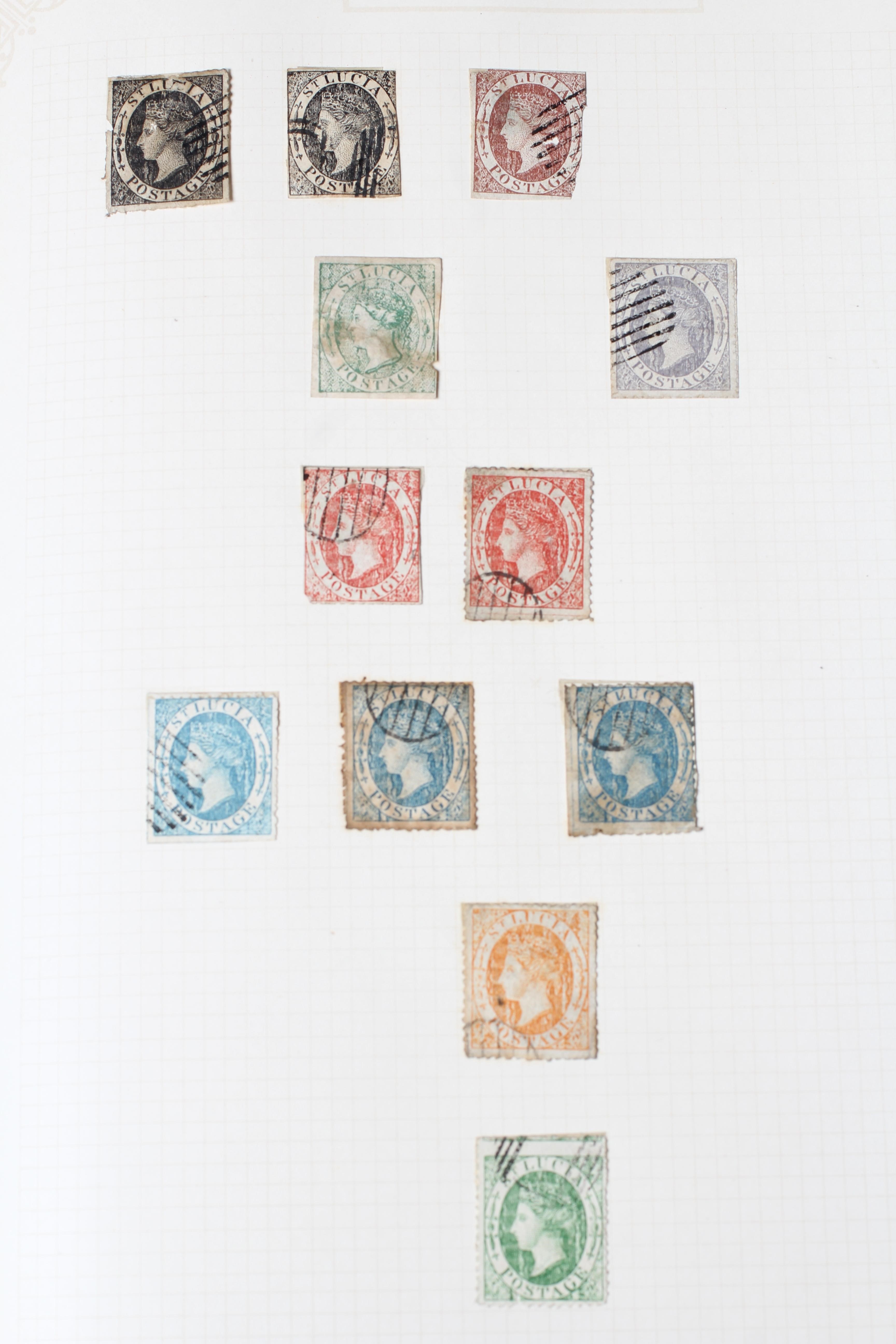 SUPERB EARLY COMMONWEALTH COLLECTION IN ERRINGTON AND MARTIN ALBUM including British Guyana Image
