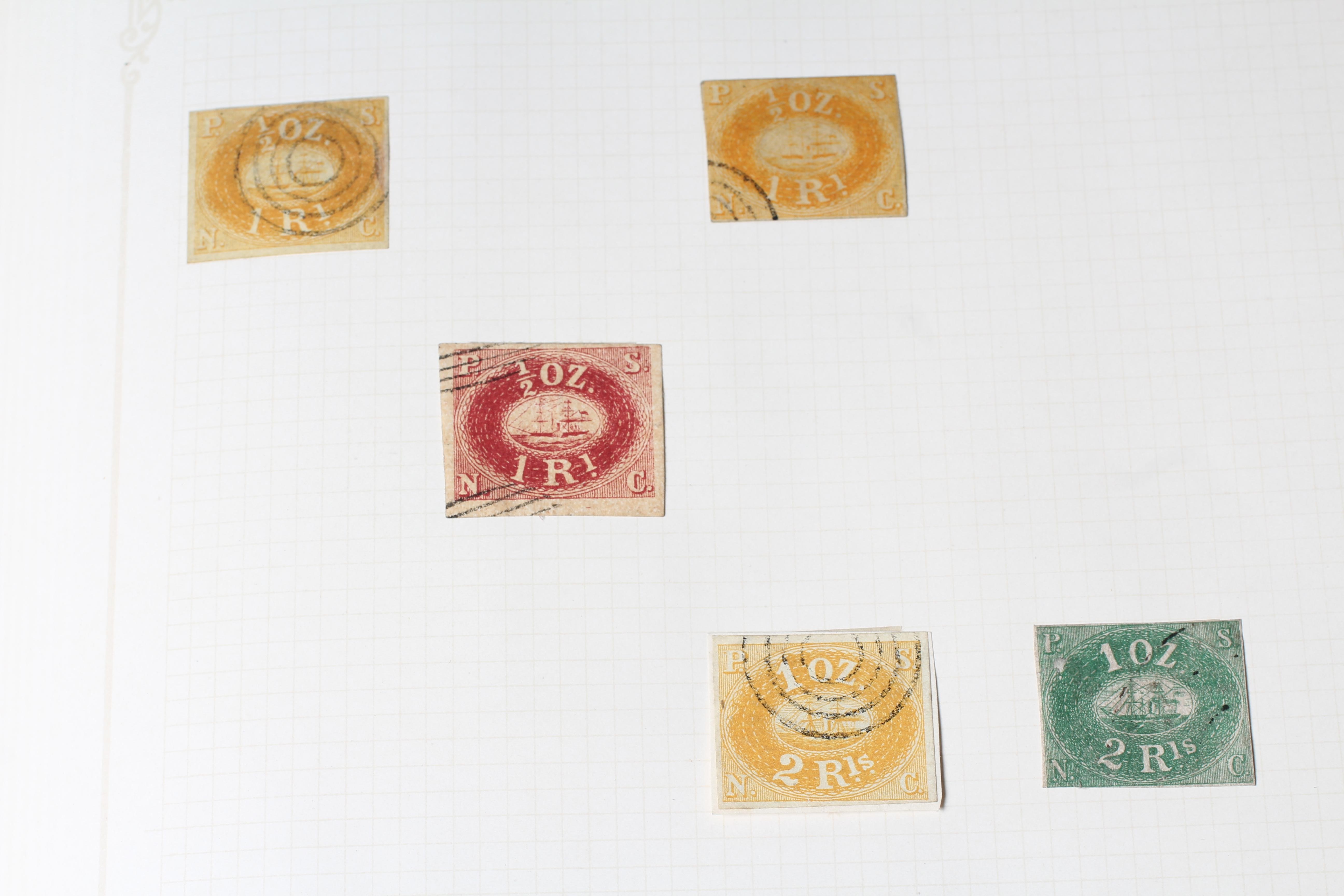 SUPERB EARLY COMMONWEALTH COLLECTION IN ERRINGTON AND MARTIN ALBUM including British Guyana Image