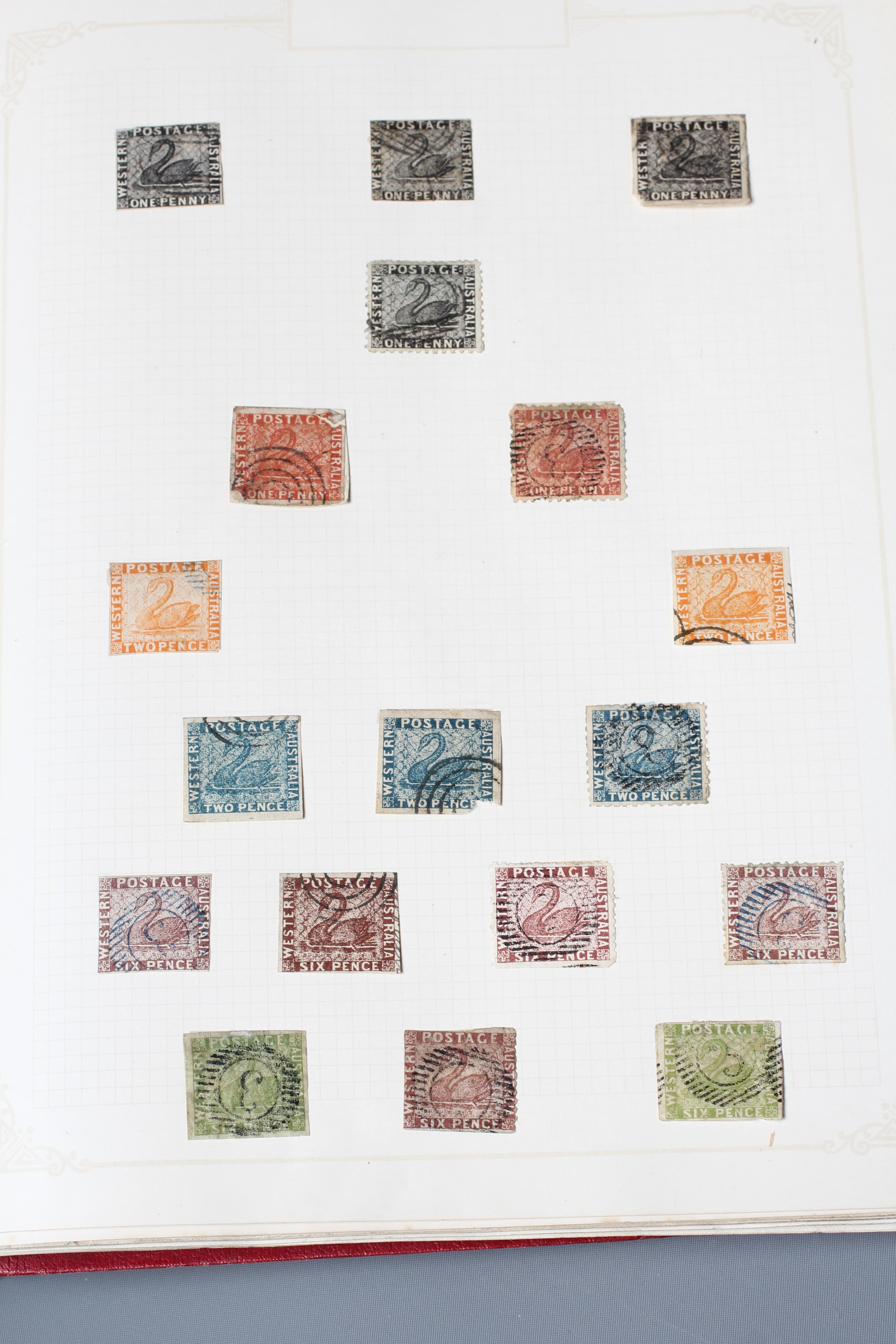 SUPERB EARLY COMMONWEALTH COLLECTION IN ERRINGTON AND MARTIN ALBUM including British Guyana Image