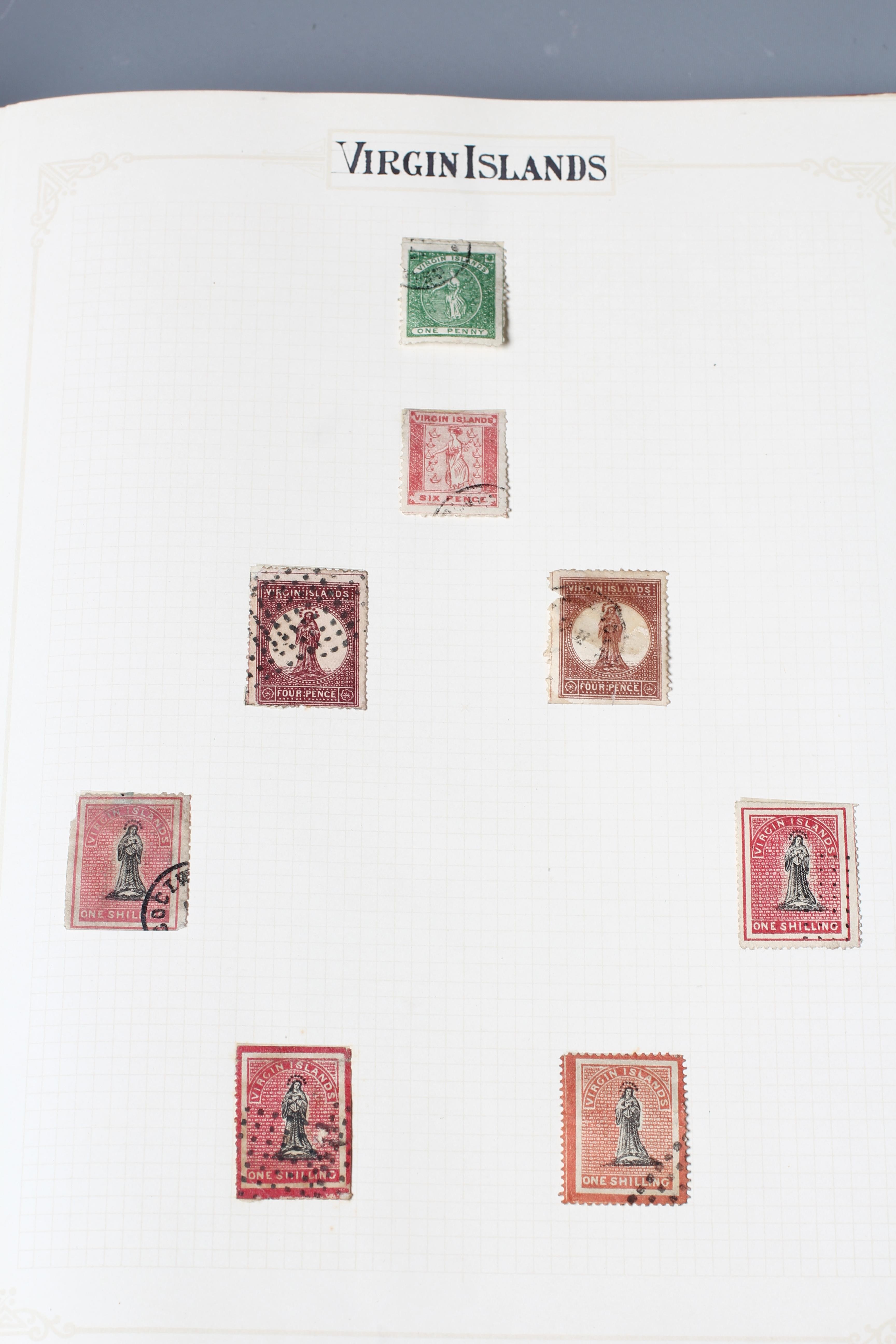 SUPERB EARLY COMMONWEALTH COLLECTION IN ERRINGTON AND MARTIN ALBUM including British Guyana Image