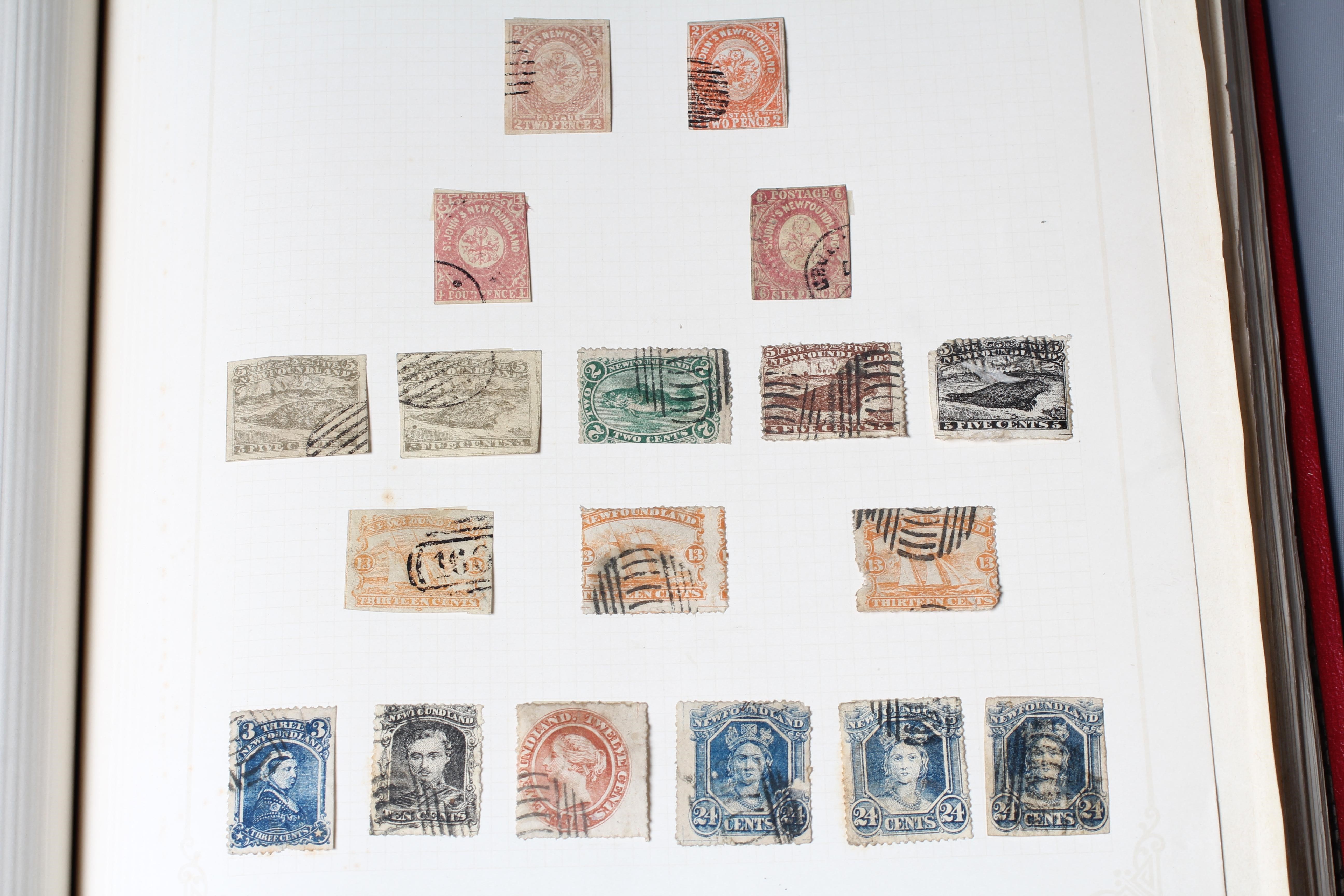 SUPERB EARLY COMMONWEALTH COLLECTION IN ERRINGTON AND MARTIN ALBUM including British Guyana Image