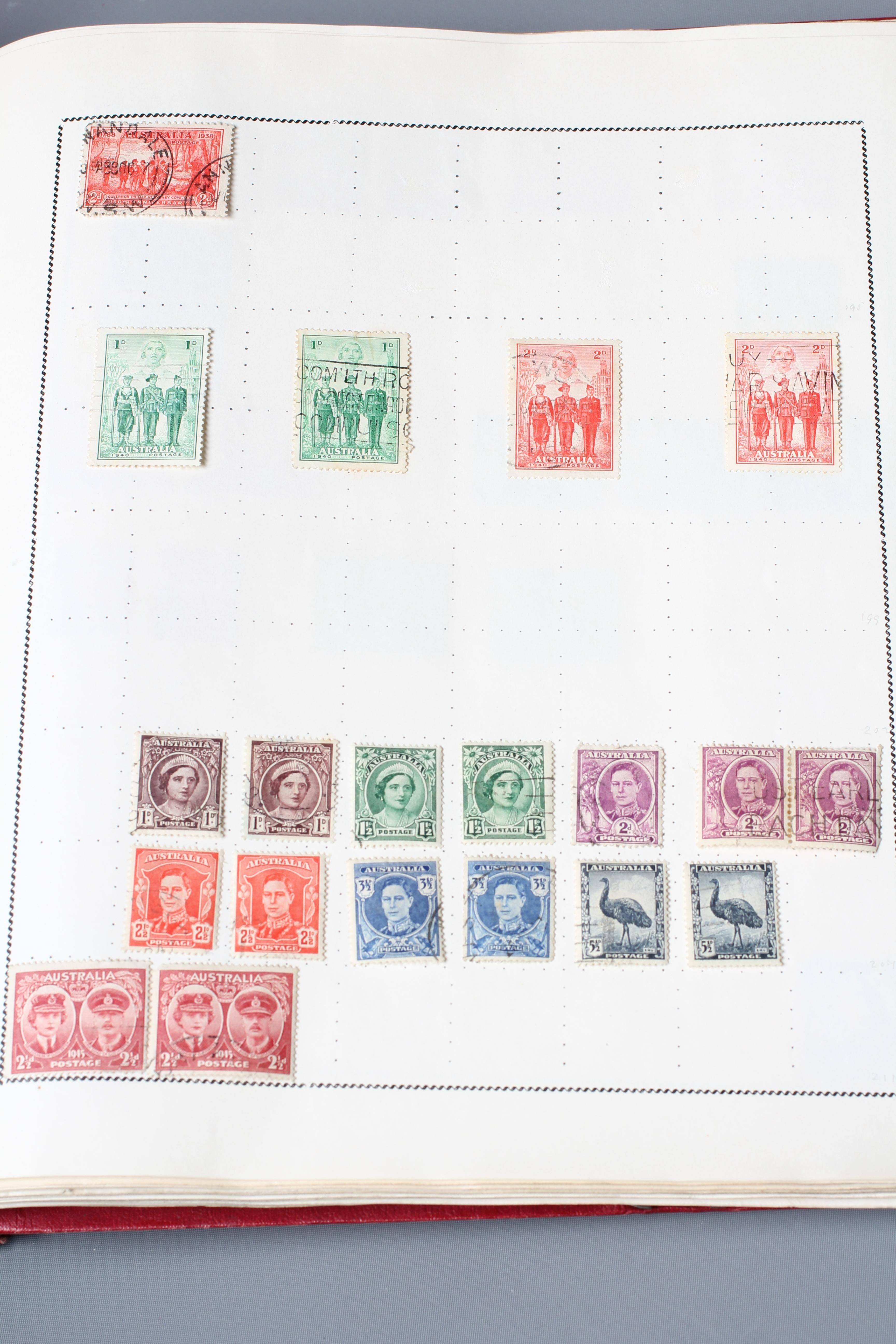SUPERB EARLY COMMONWEALTH COLLECTION IN ERRINGTON AND MARTIN ALBUM including British Guyana Image