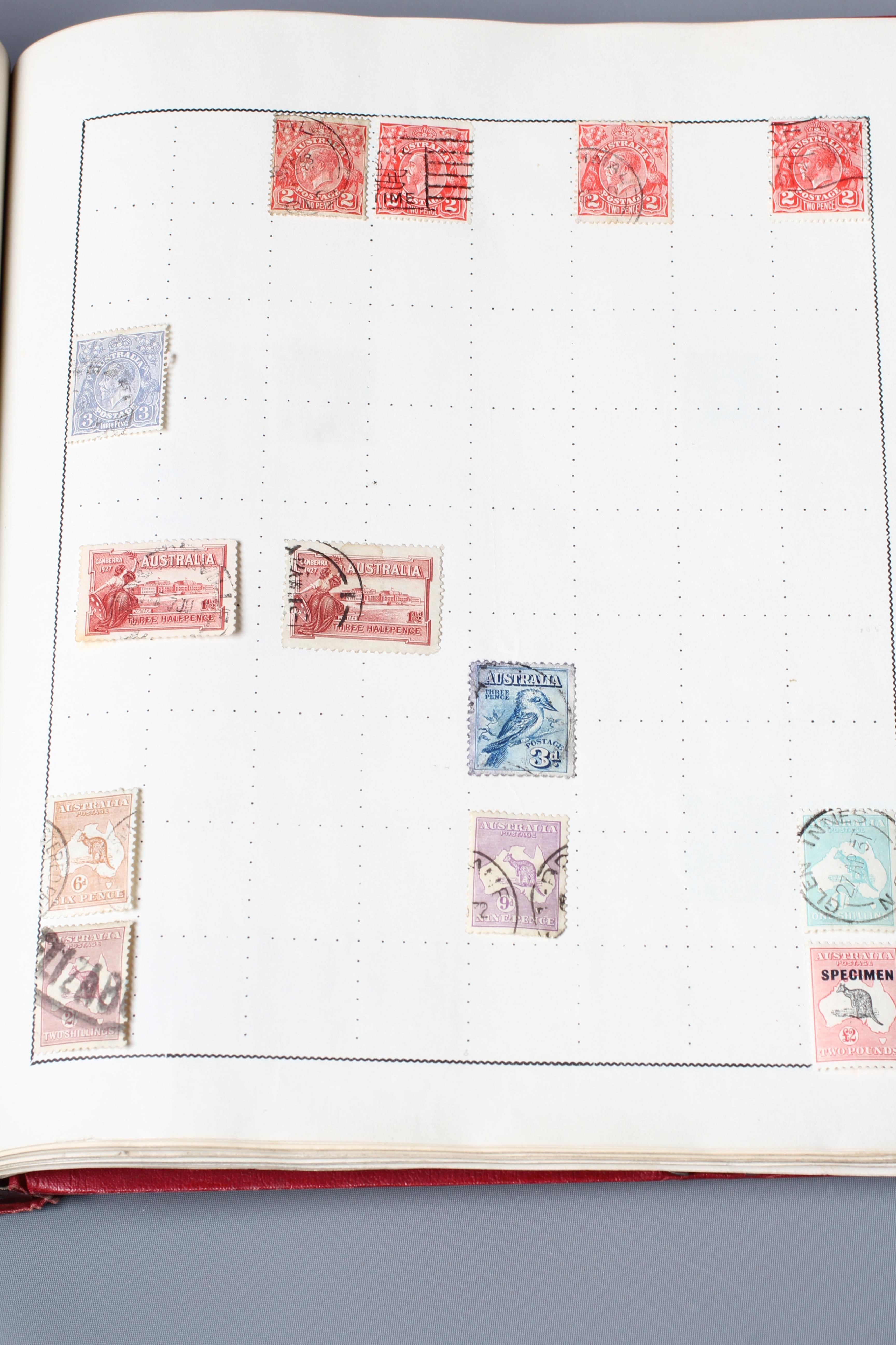 SUPERB EARLY COMMONWEALTH COLLECTION IN ERRINGTON AND MARTIN ALBUM including British Guyana Image