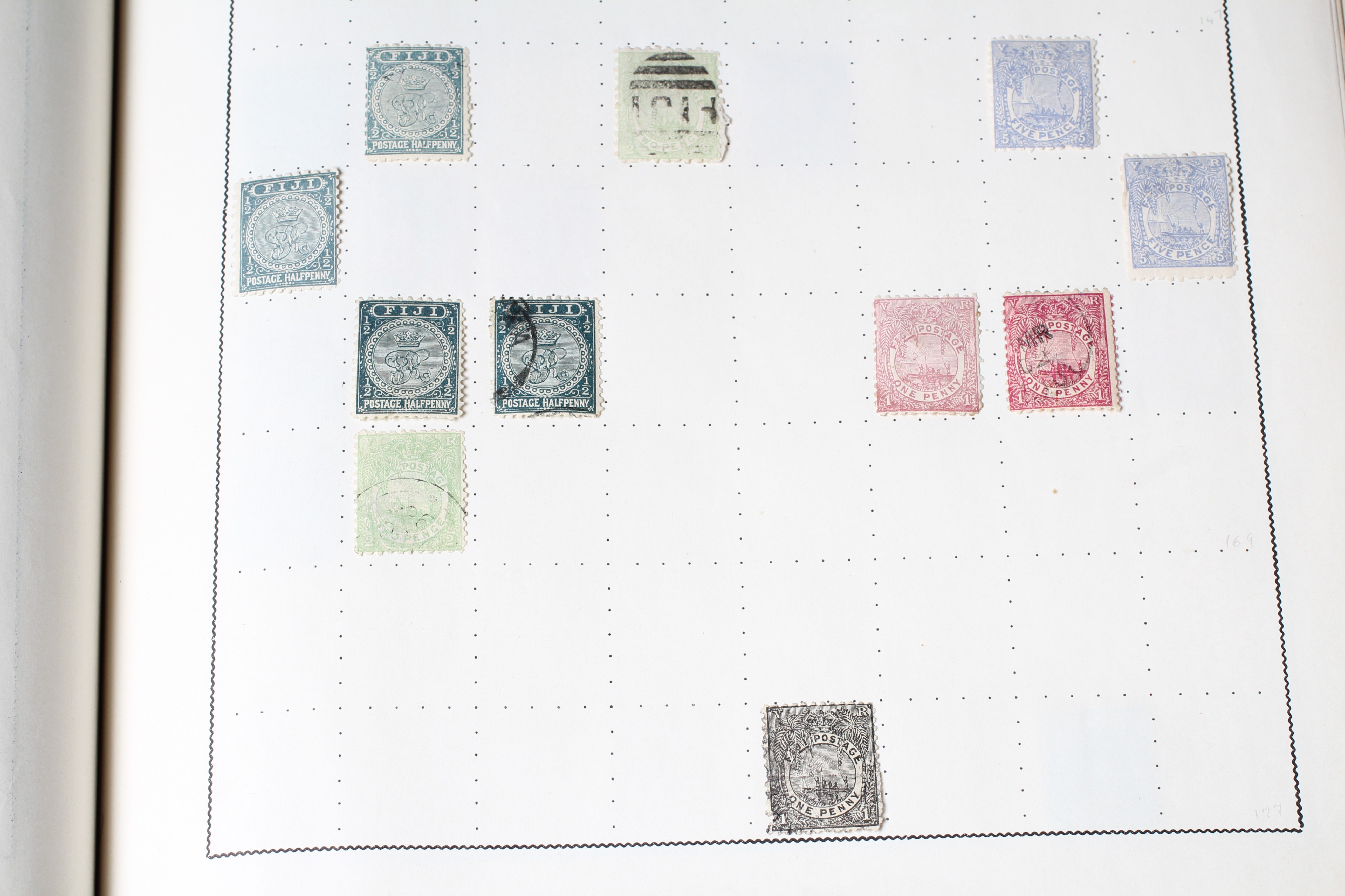 SUPERB EARLY COMMONWEALTH COLLECTION IN ERRINGTON AND MARTIN ALBUM including British Guyana Image